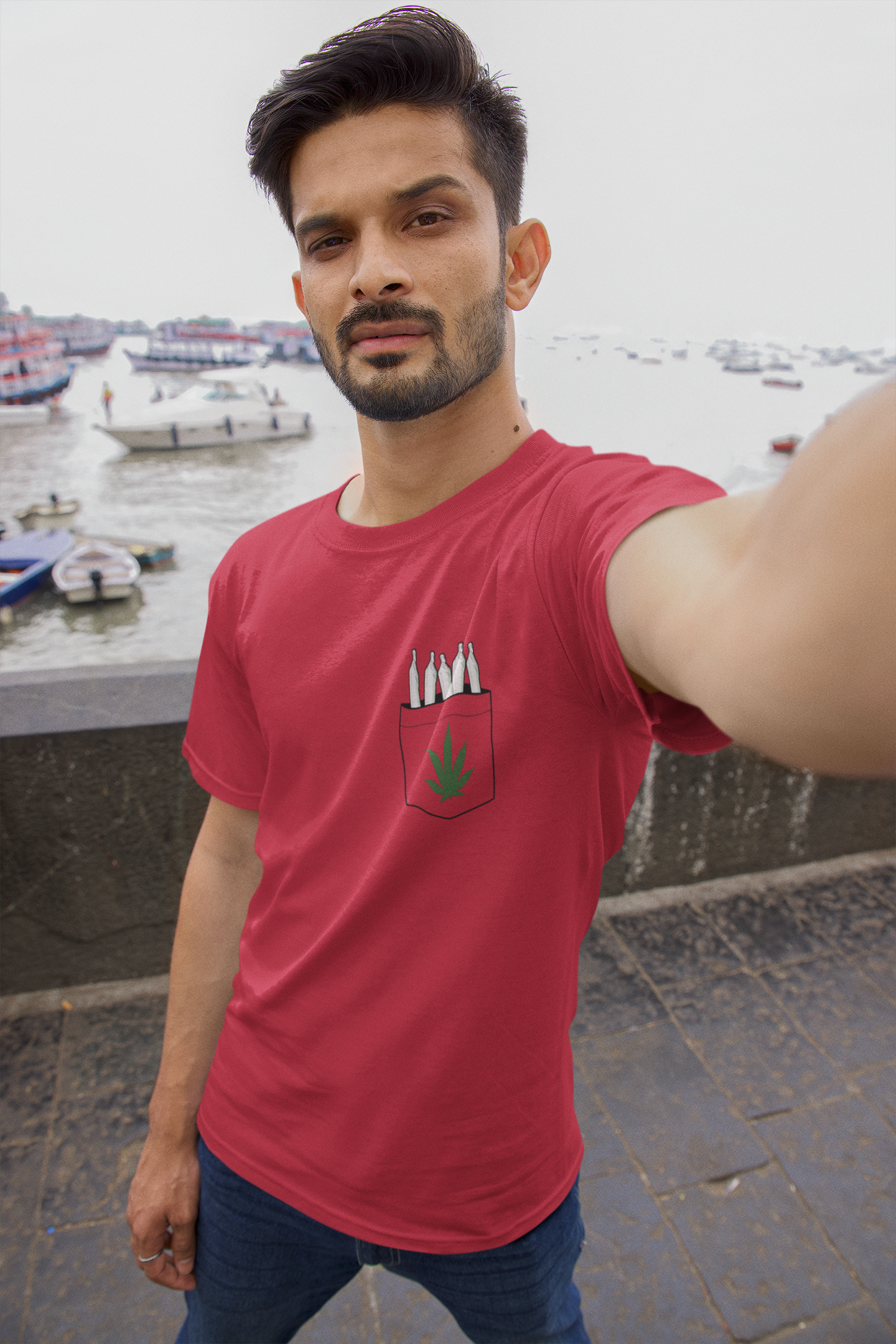 "Pocket Full of Blunts" Funny Weed T-Shirt – Magic Leaf Tees