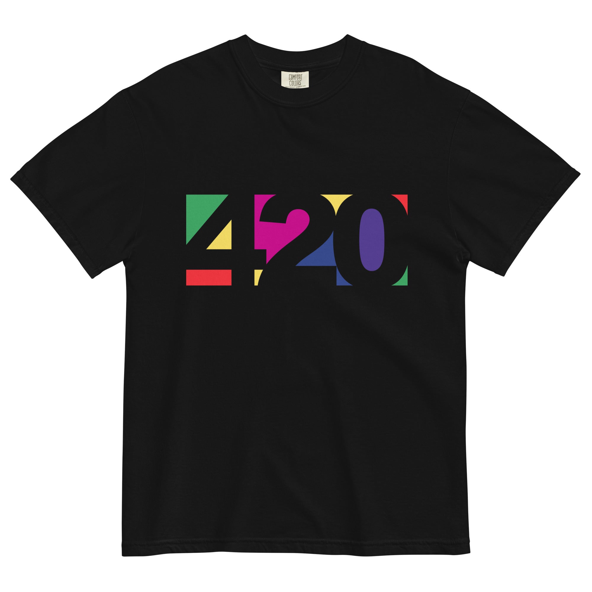Pop Art Style 420 Tee | Vibrant Cannabis-Inspired Shirt | Trendy Weed Fashion | Magic Leaf Tees