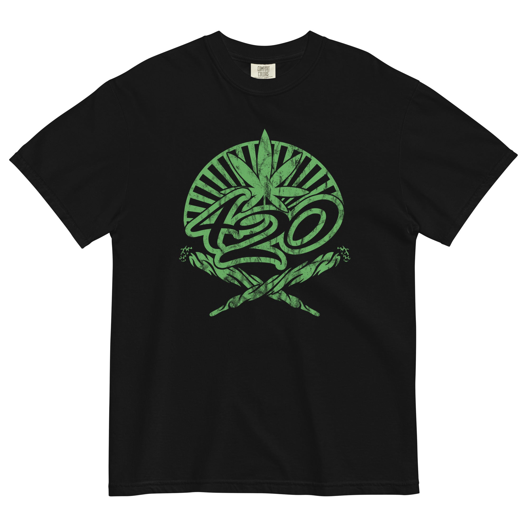 Sunburst 420 Joints Tee | Cannabis-Inspired Shirt | Stylish Weed Fashion | Magic Leaf Tees