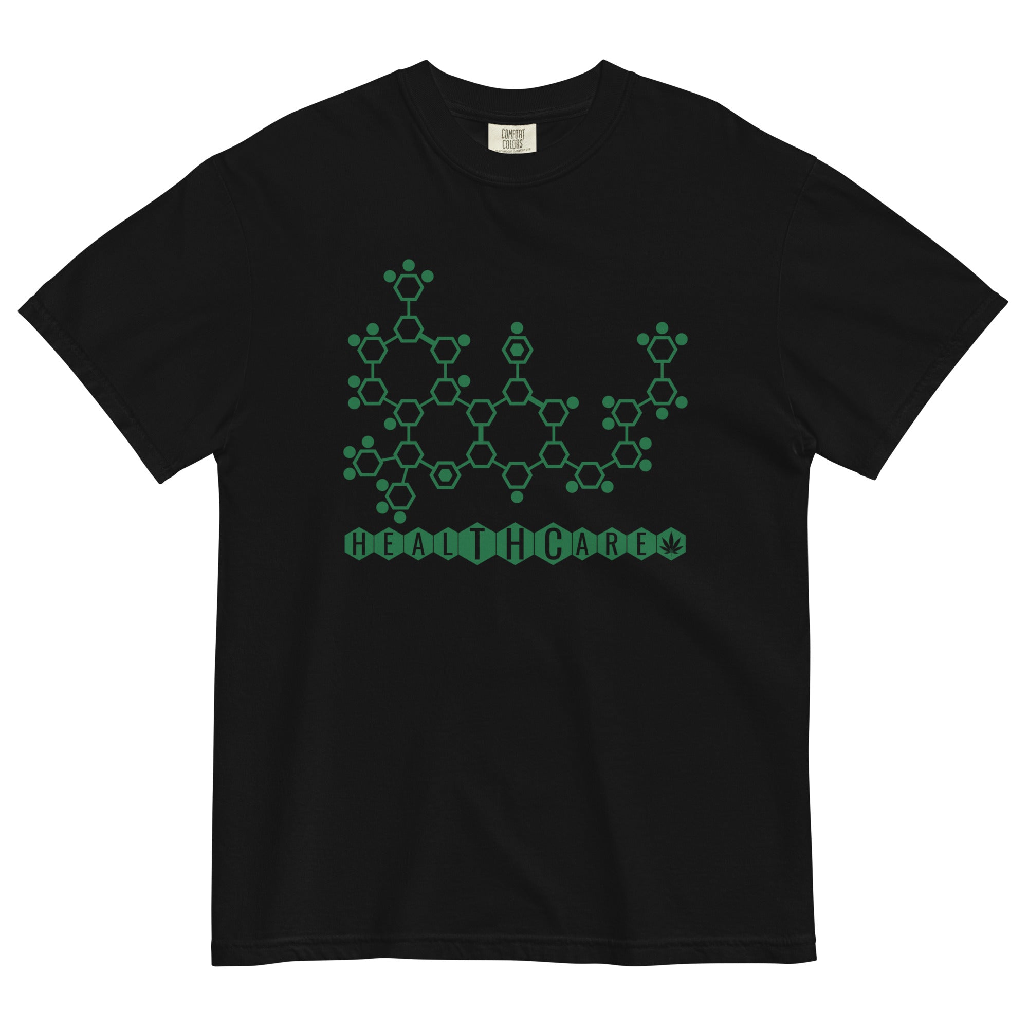 THC Molecule Abstract Tee | Cannabis Healthcare Shirt | Medical Marijuana Fashion | Magic Leaf Tees