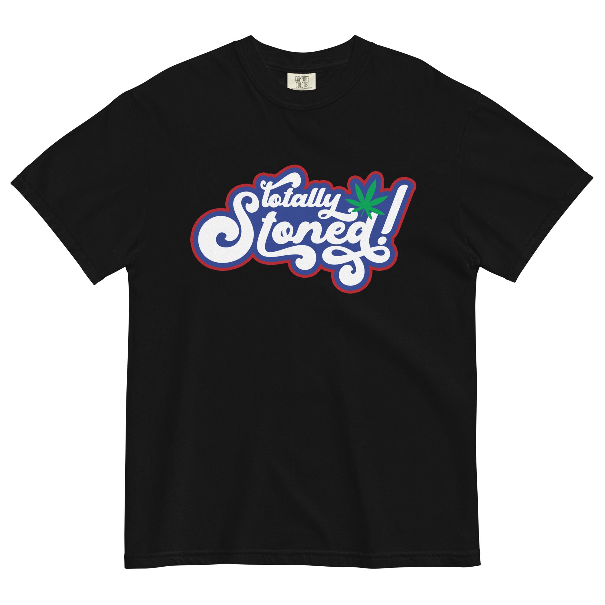 Totally Stoned Retro-Style Cannabis T-Shirt - Vintage Weed Apparel for Trendsetters | Magic Leaf Tees