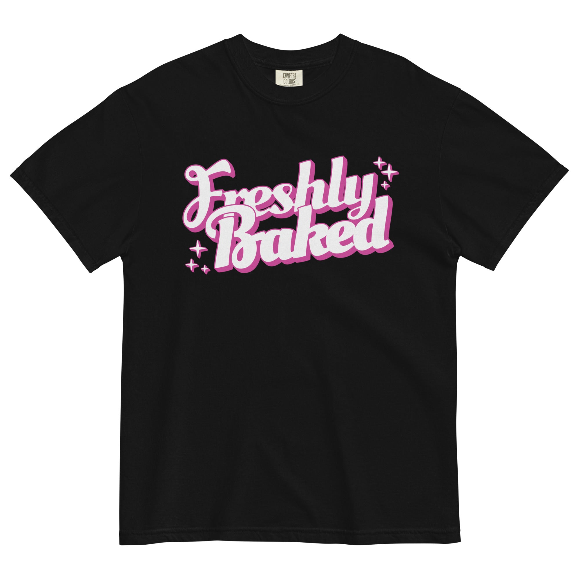 Freshly Baked Retro T-Shirt - Hilarious Weed Apparel | Magic Leaf Tees