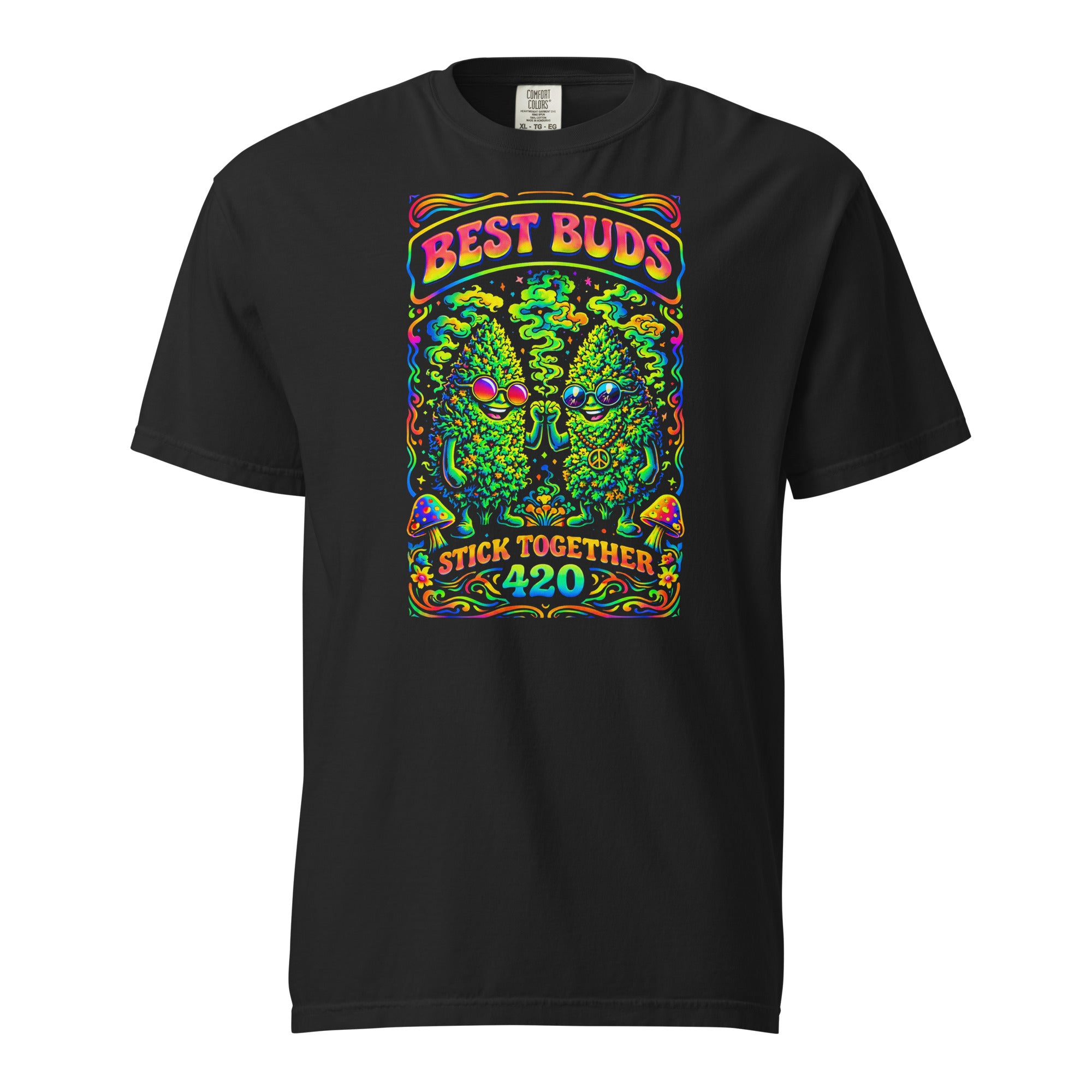 Best Buds Stick Together 420 Tee