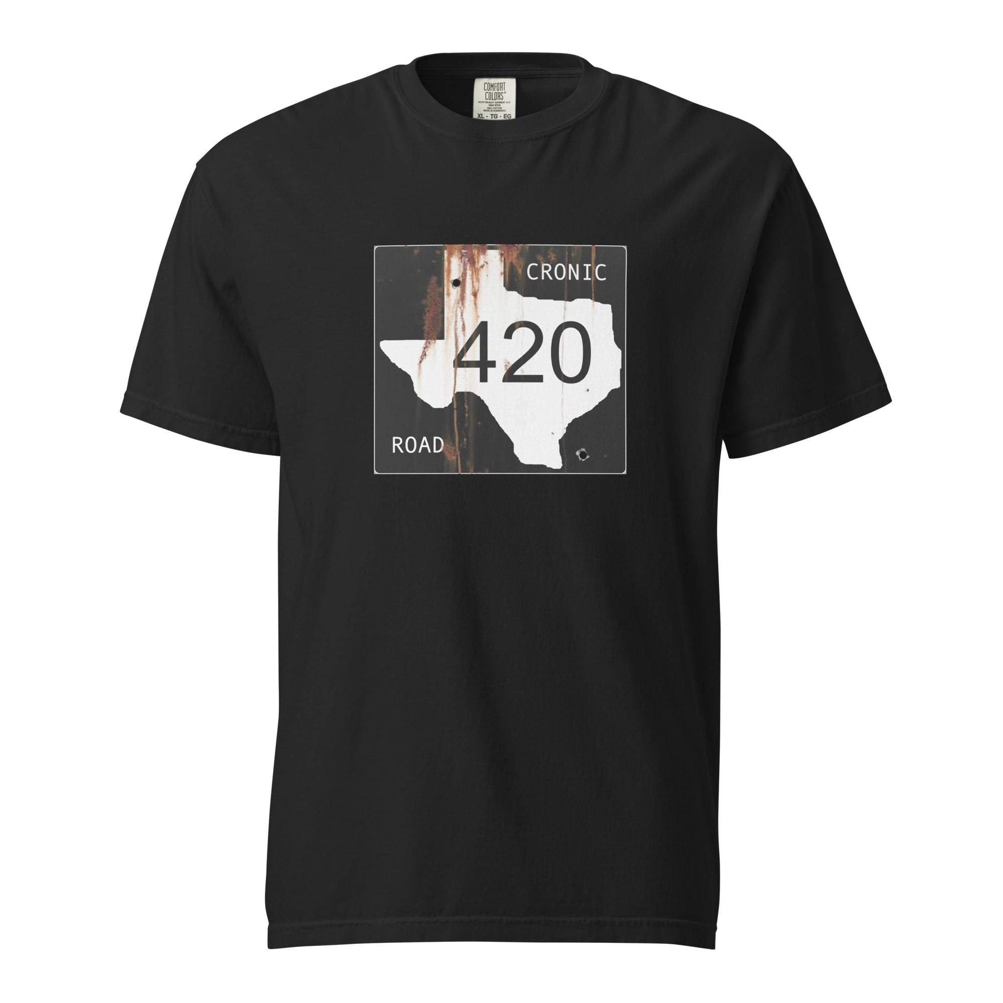 420 Cronic Road Texas Highway Sign Weed Shirt