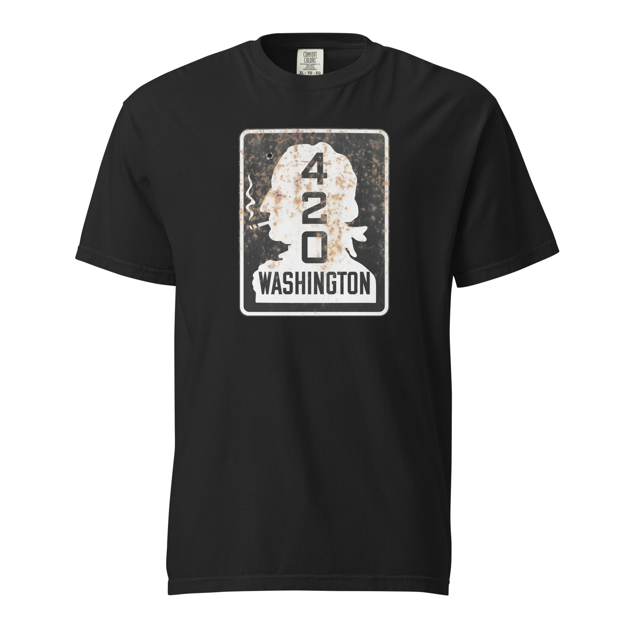 Washington 420 Highway Sign Weed Shirt