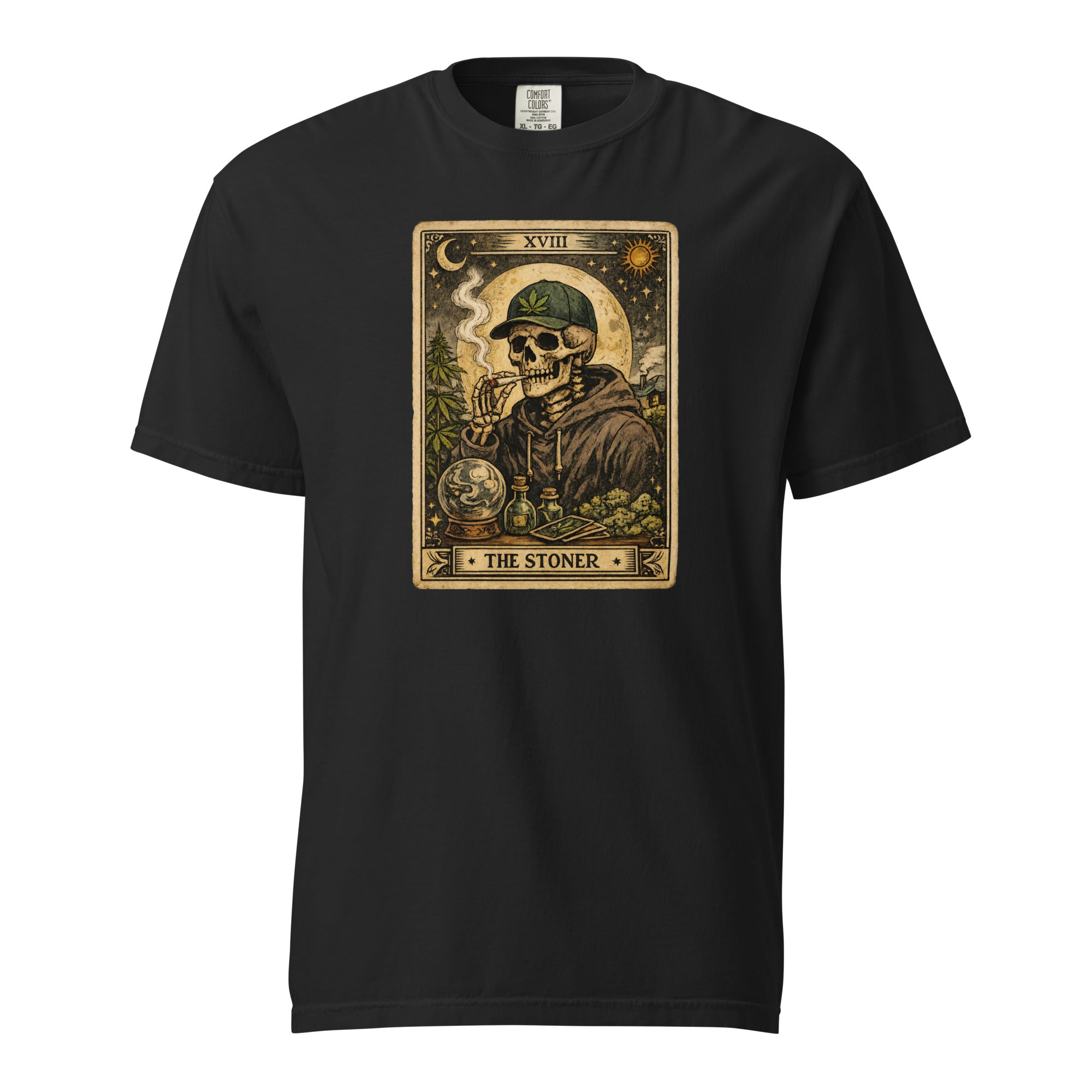 The Stoner Gothic Tarot Weed Shirt