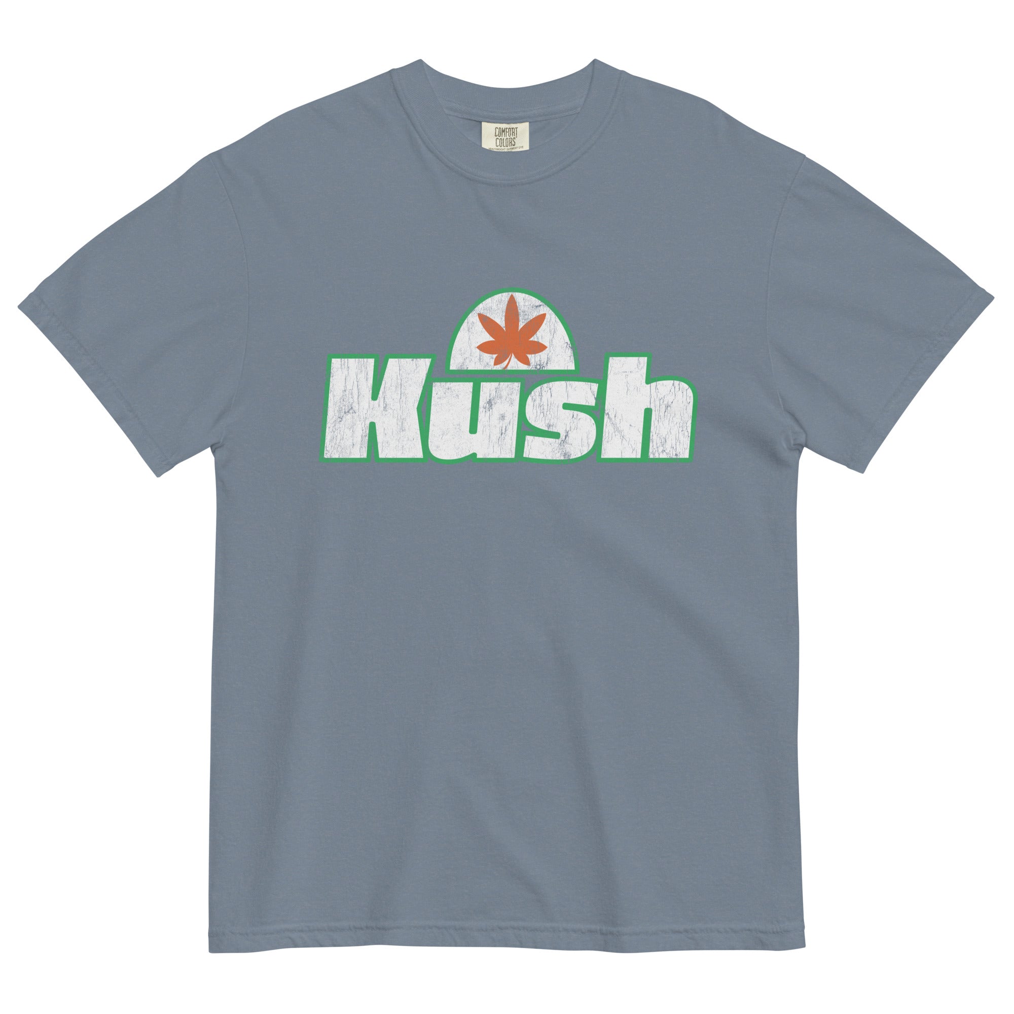 Orange Kush T-Shirt - Premium Cannabis Apparel for Stoners | Magic Leaf Tees