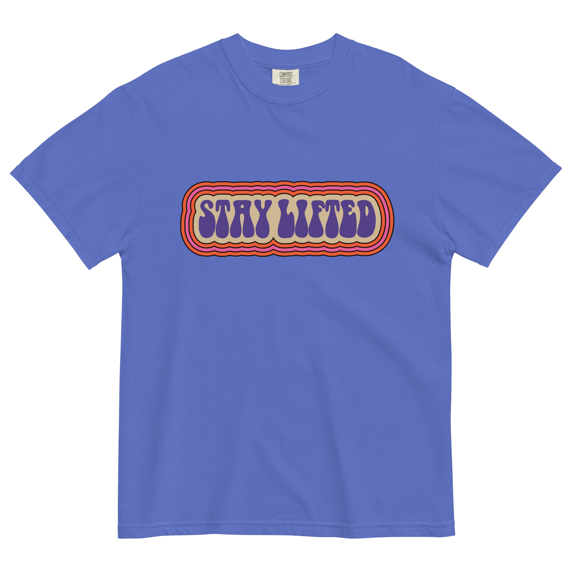 Retro "Stay Lifted" Weed T-Shirt | Exclusive Magic Leaf Tees Collection