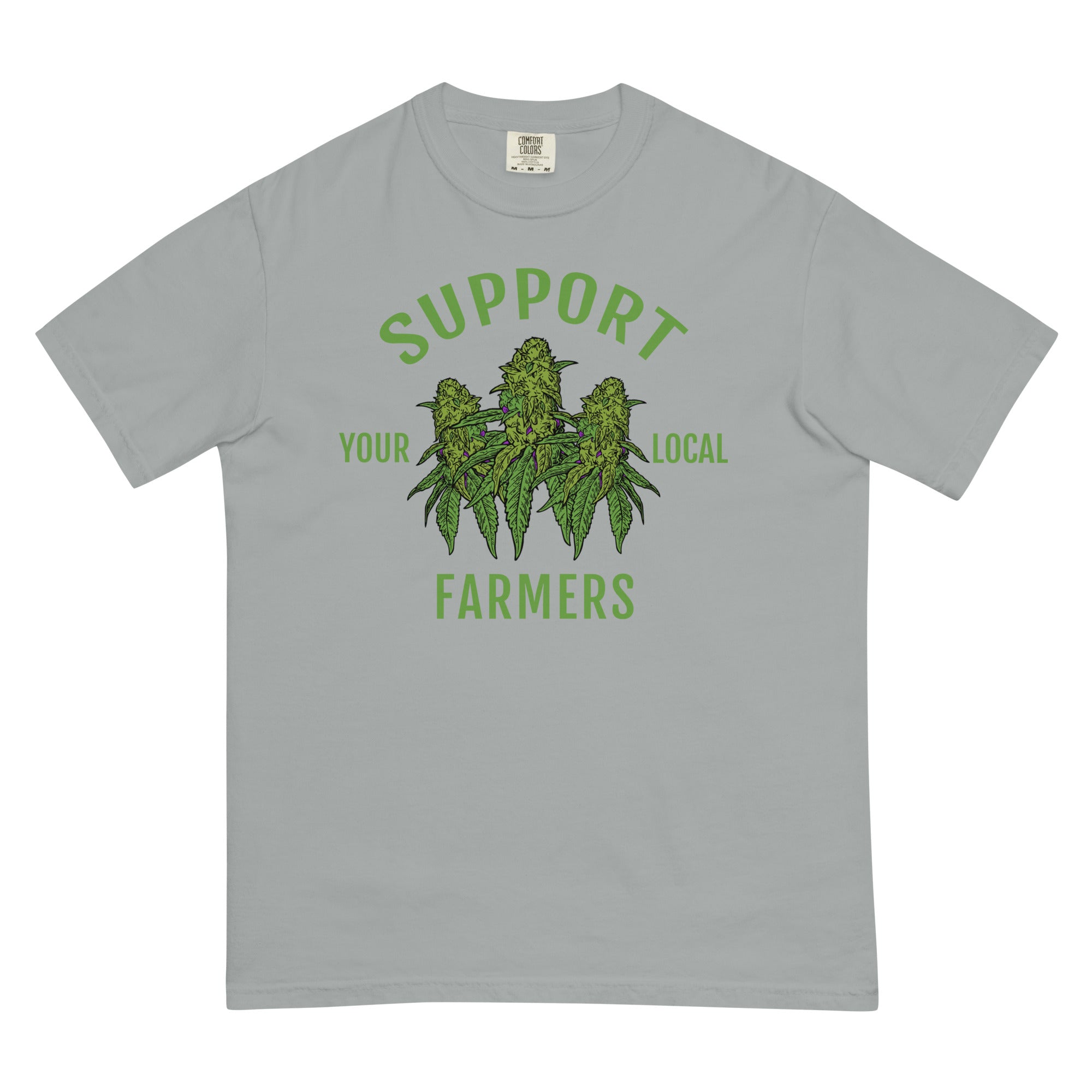 "Support Your Local Farmers" Cannabis Buds T-Shirt – Magic Leaf Tees