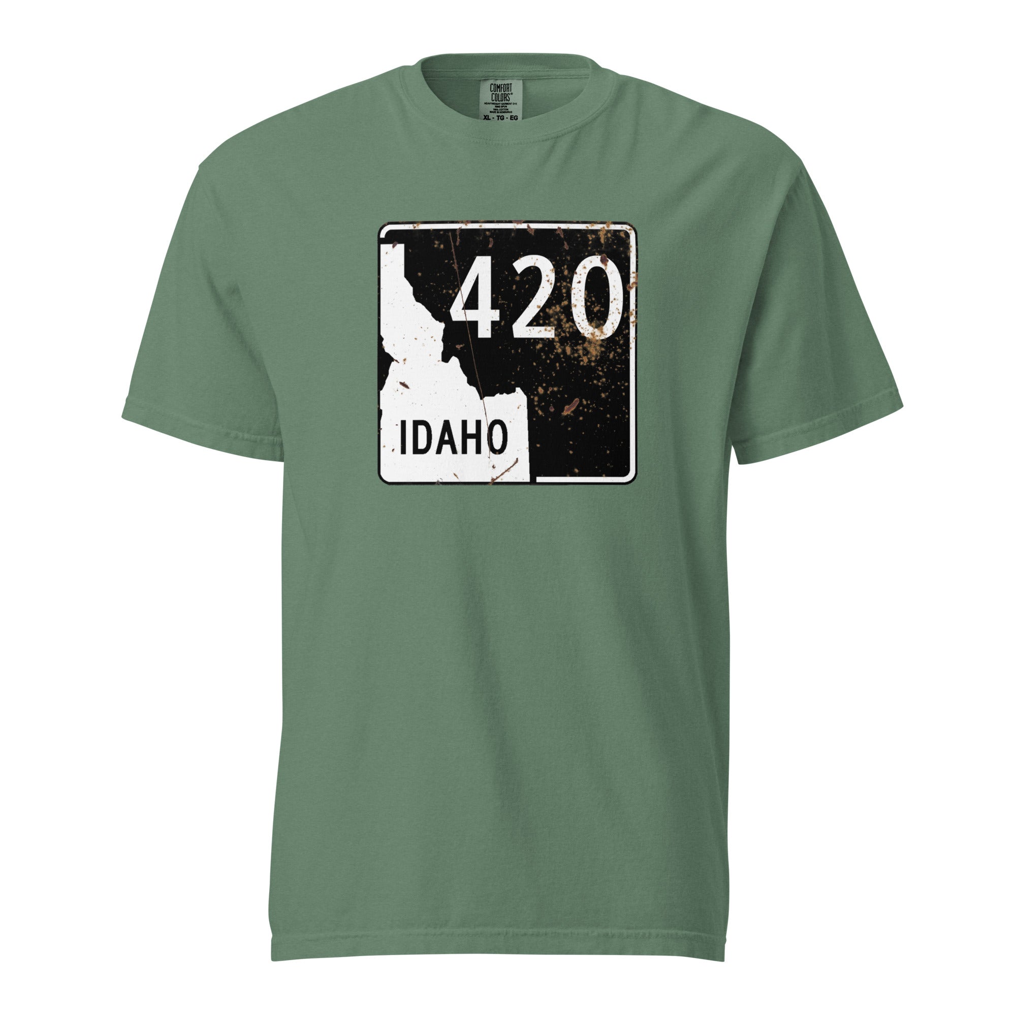 Vintage Idaho State Highway 420 Weed Shirt | Idaho Cannabis Graphic T-Shirt