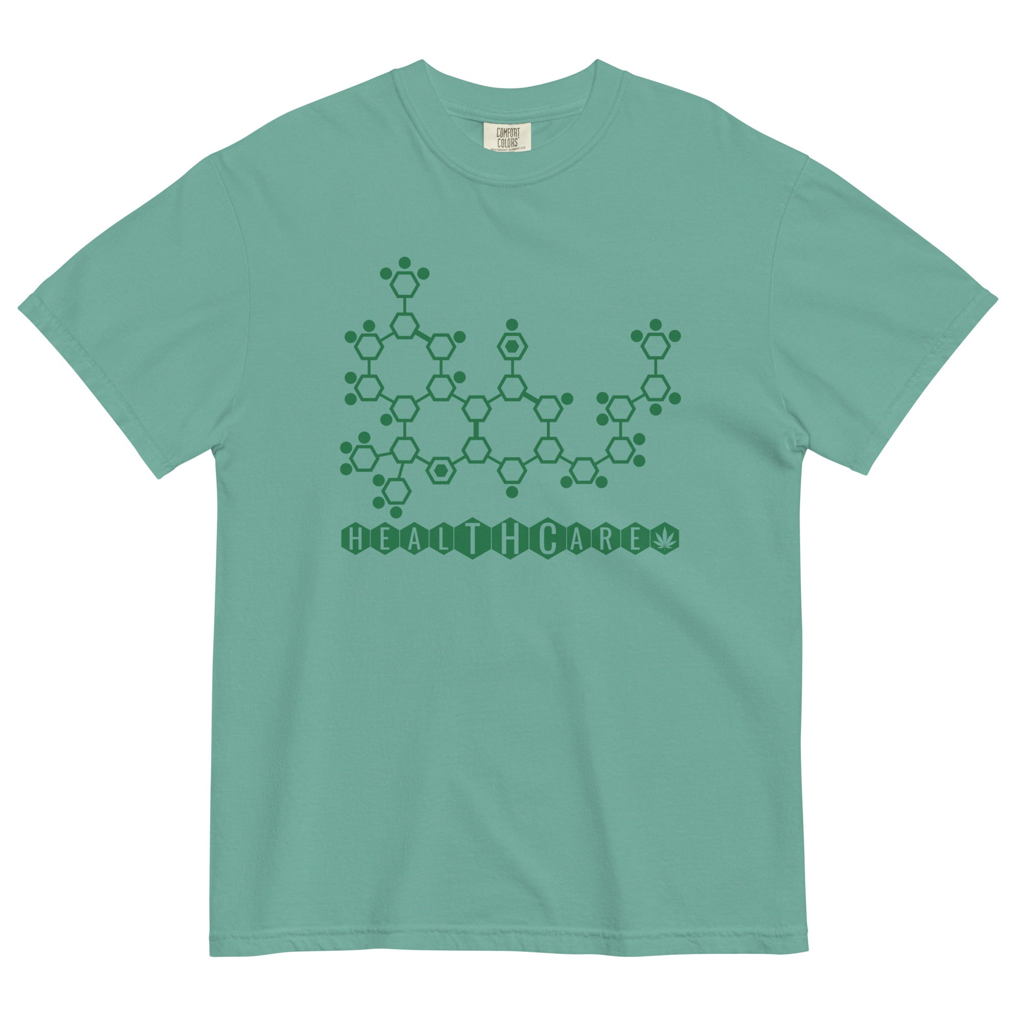 THC Molecule Abstract Tee | Cannabis Healthcare Shirt | Medical Marijuana Fashion | Magic Leaf Tees