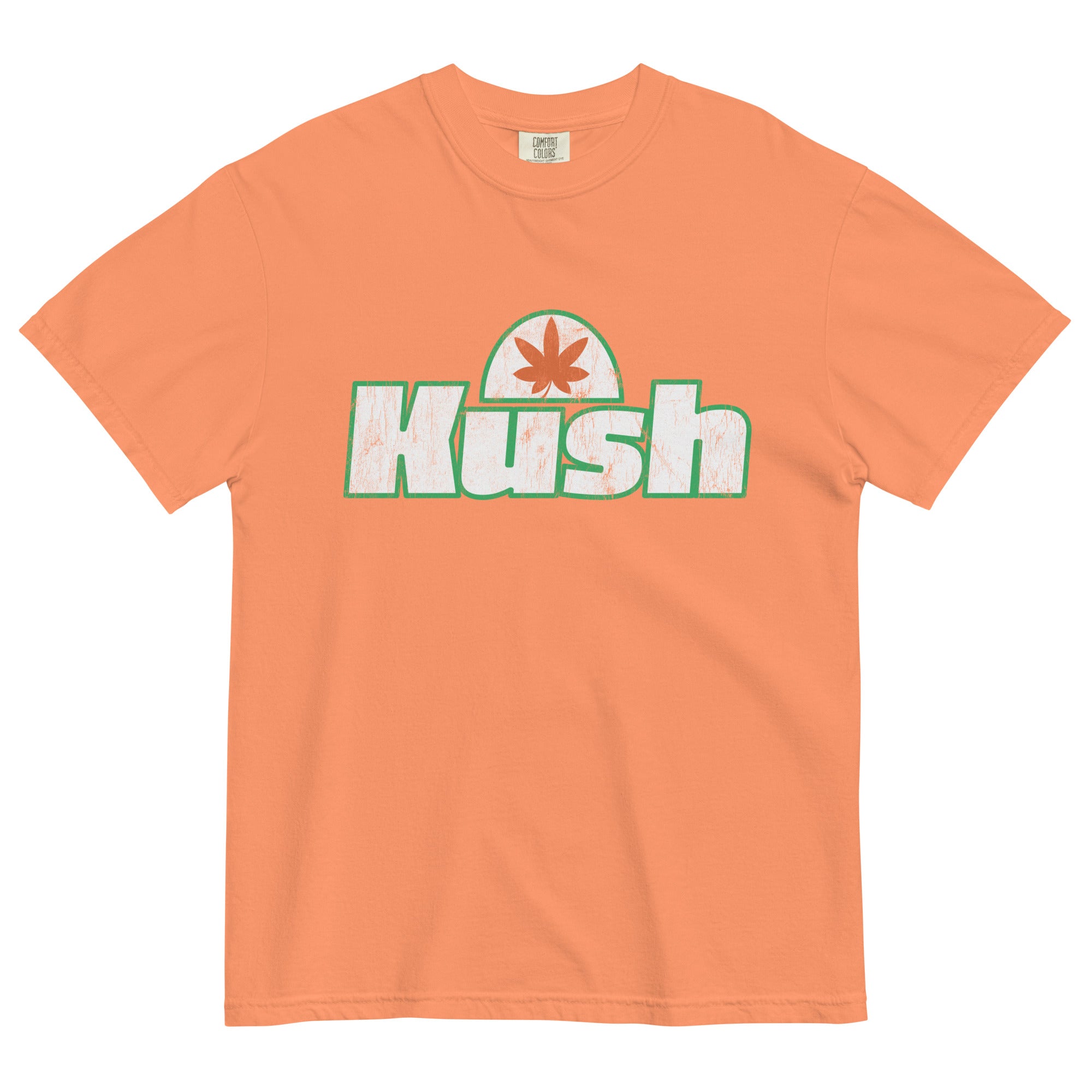 Orange Kush T-Shirt - Premium Cannabis Apparel for Stoners | Magic Leaf Tees