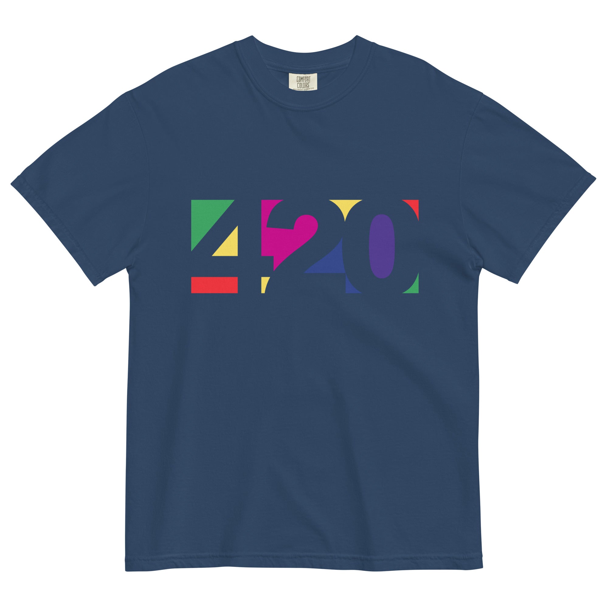 Pop Art Style 420 Tee | Vibrant Cannabis-Inspired Shirt | Trendy Weed Fashion | Magic Leaf Tees