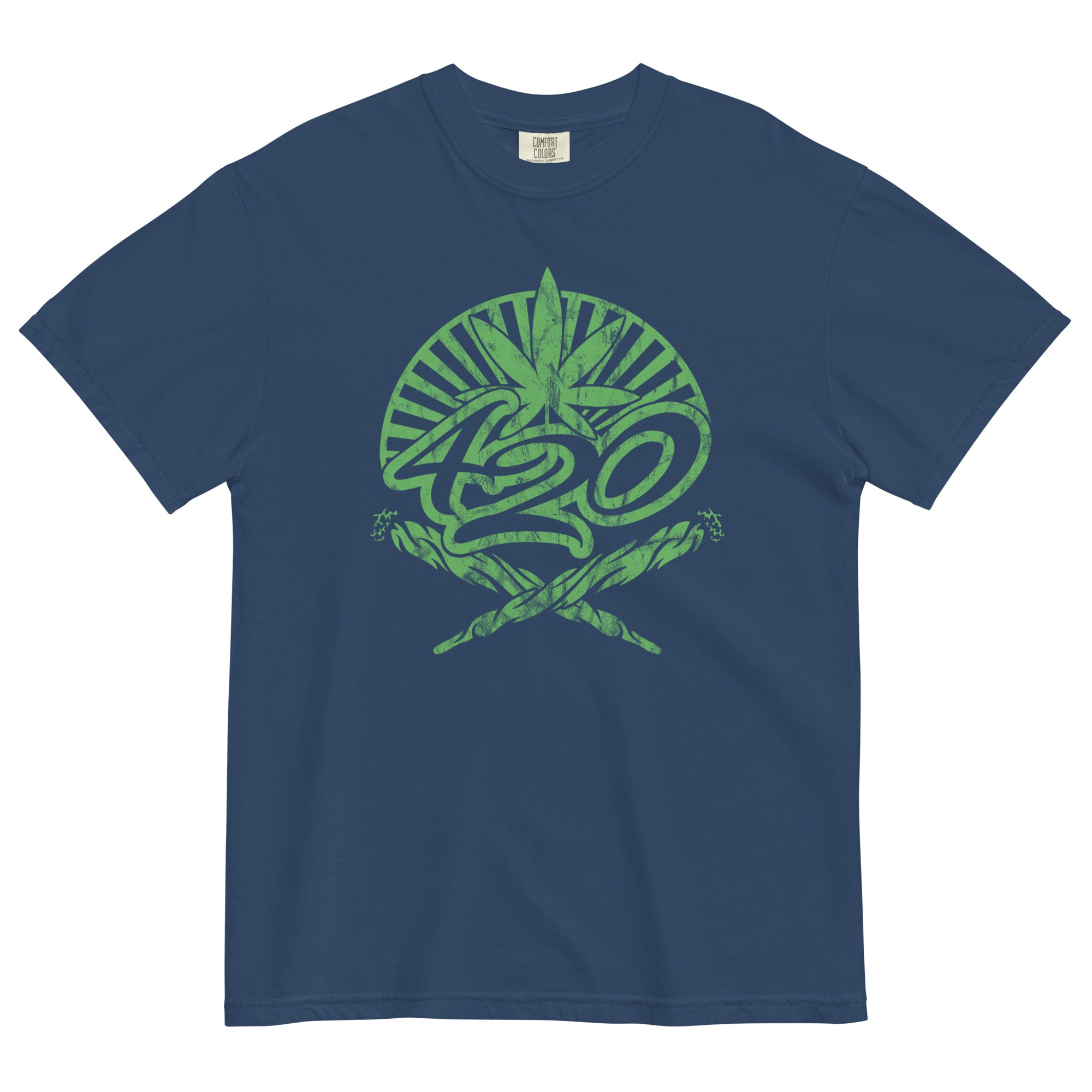 Sunburst 420 Joints Tee | Cannabis-Inspired Shirt | Stylish Weed Fashion | Magic Leaf Tees