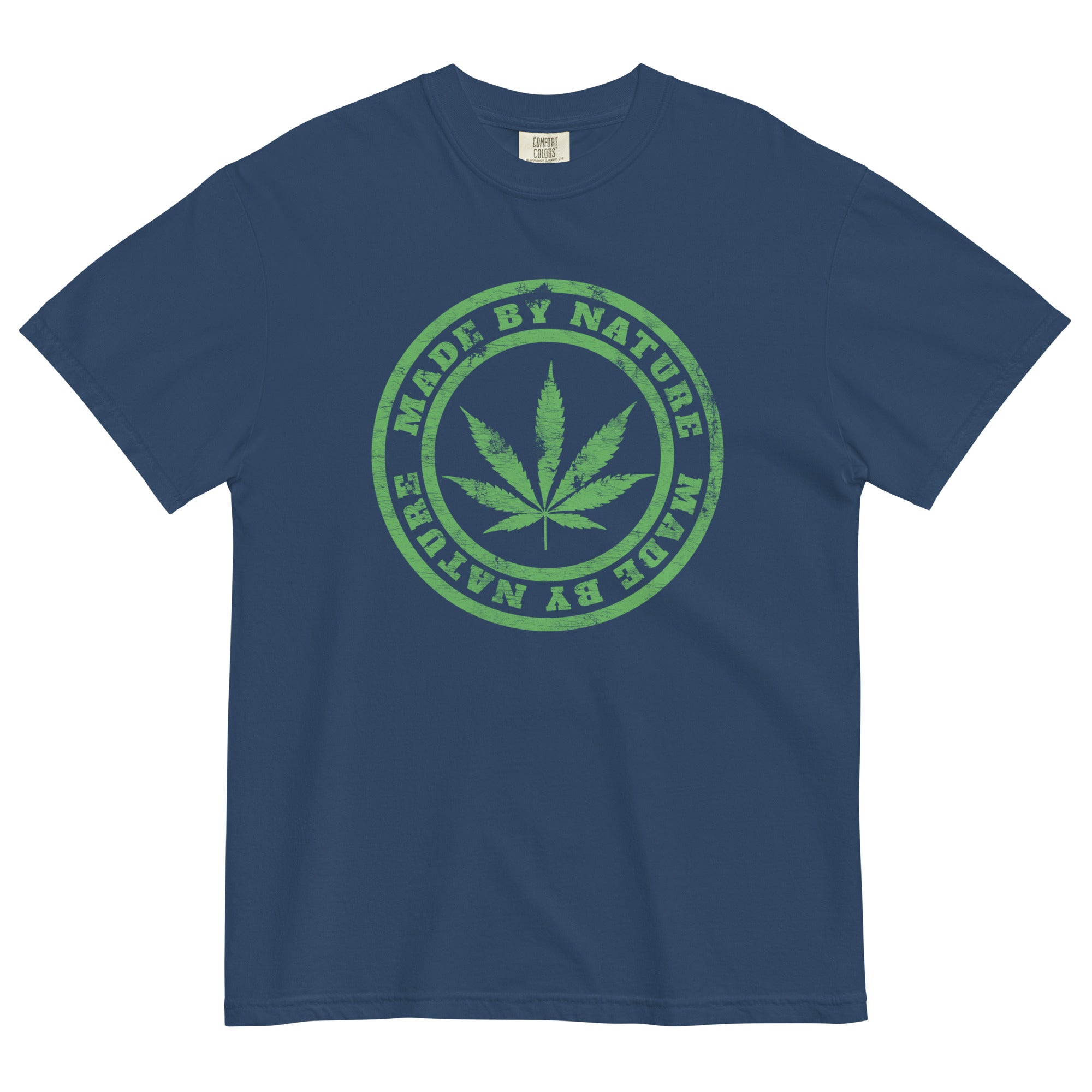 Made By Nature: Stylish Marijuana-Inspired Tee for Organic Vibes! - Magic Leaf Tees