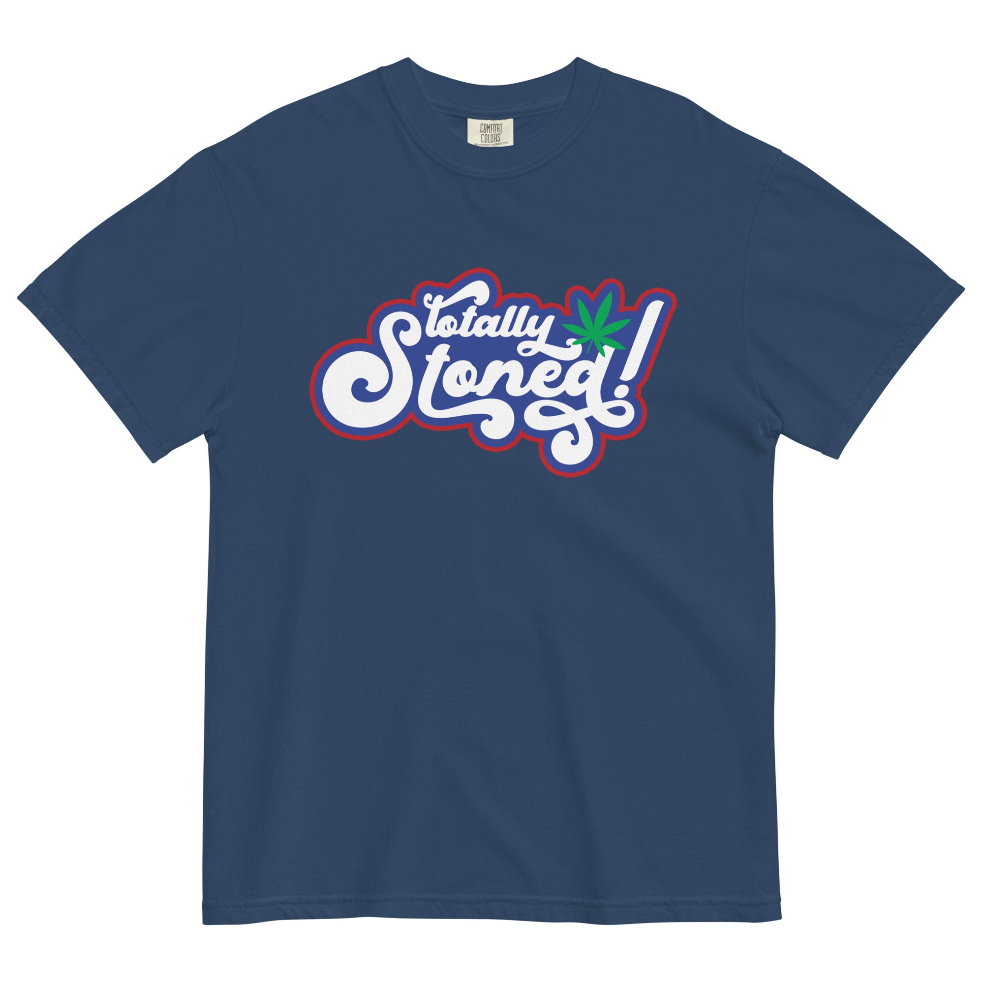 Totally Stoned Retro-Style Cannabis T-Shirt - Vintage Weed Apparel for Trendsetters | Magic Leaf Tees