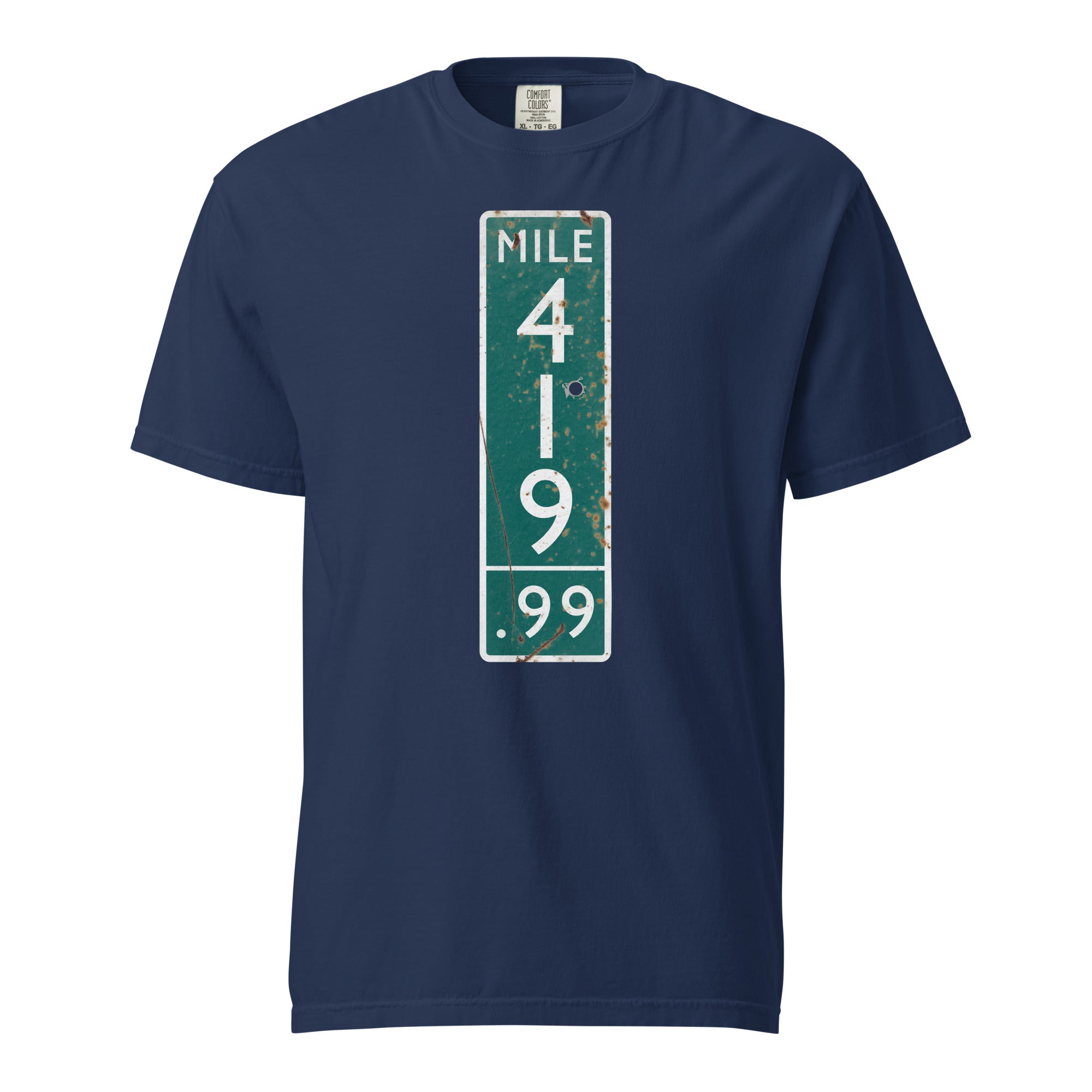 Colorado Mile Marker 419.99 Weed Shirt | Funny 420 Highway Sign Graphic Tee | Magic Leaf Tees
