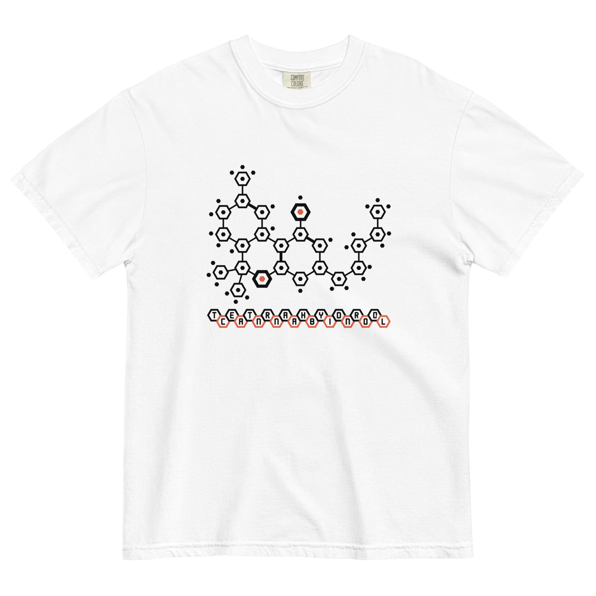 Abstract THC Molecule T-Shirt: Stylish Weed for Cannabis and Chemistry Enthusiasts! | Magic Leaf Tees