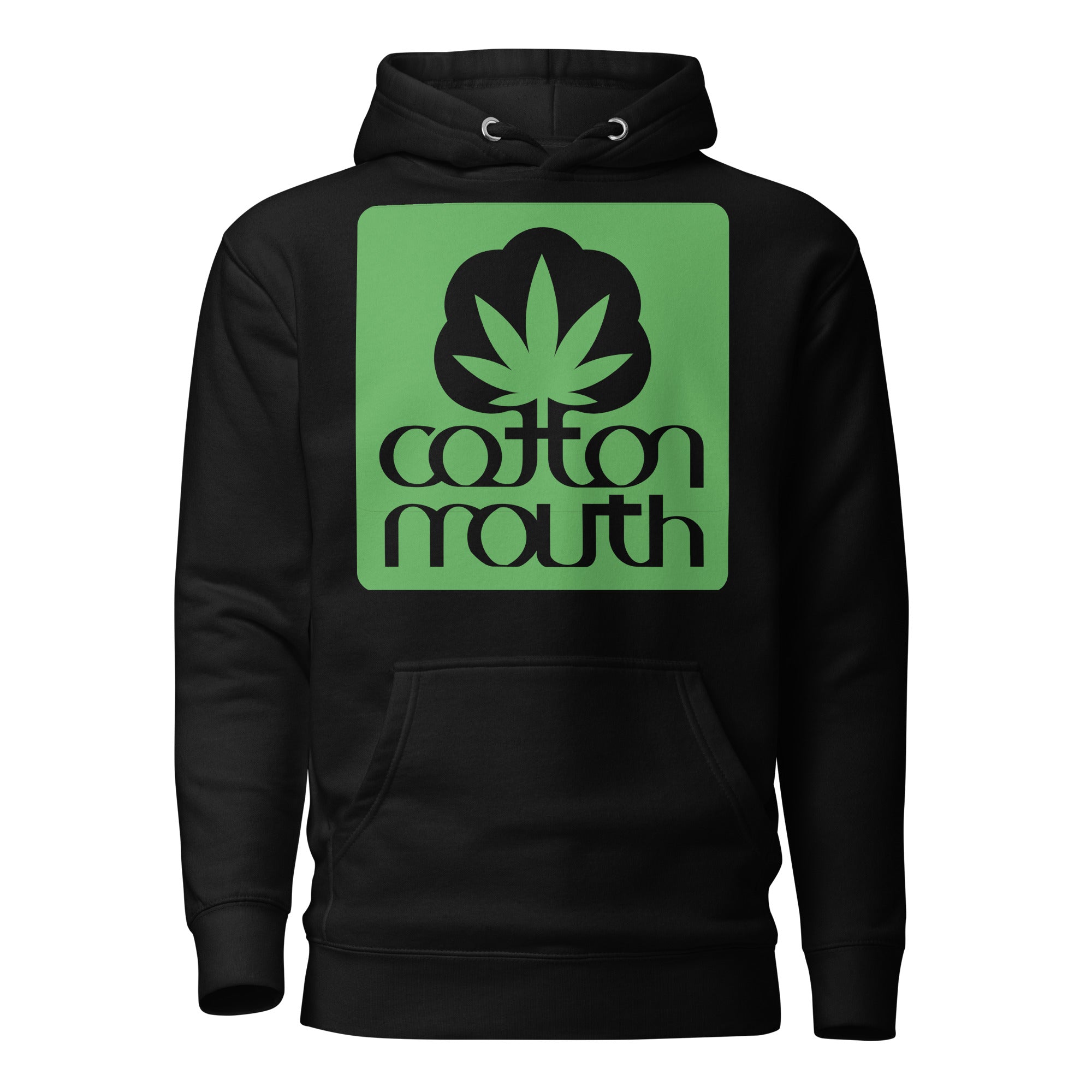 Cotton Mouth Hoodie – Funny Weed-Themed Apparel | Magic Leaf Tees