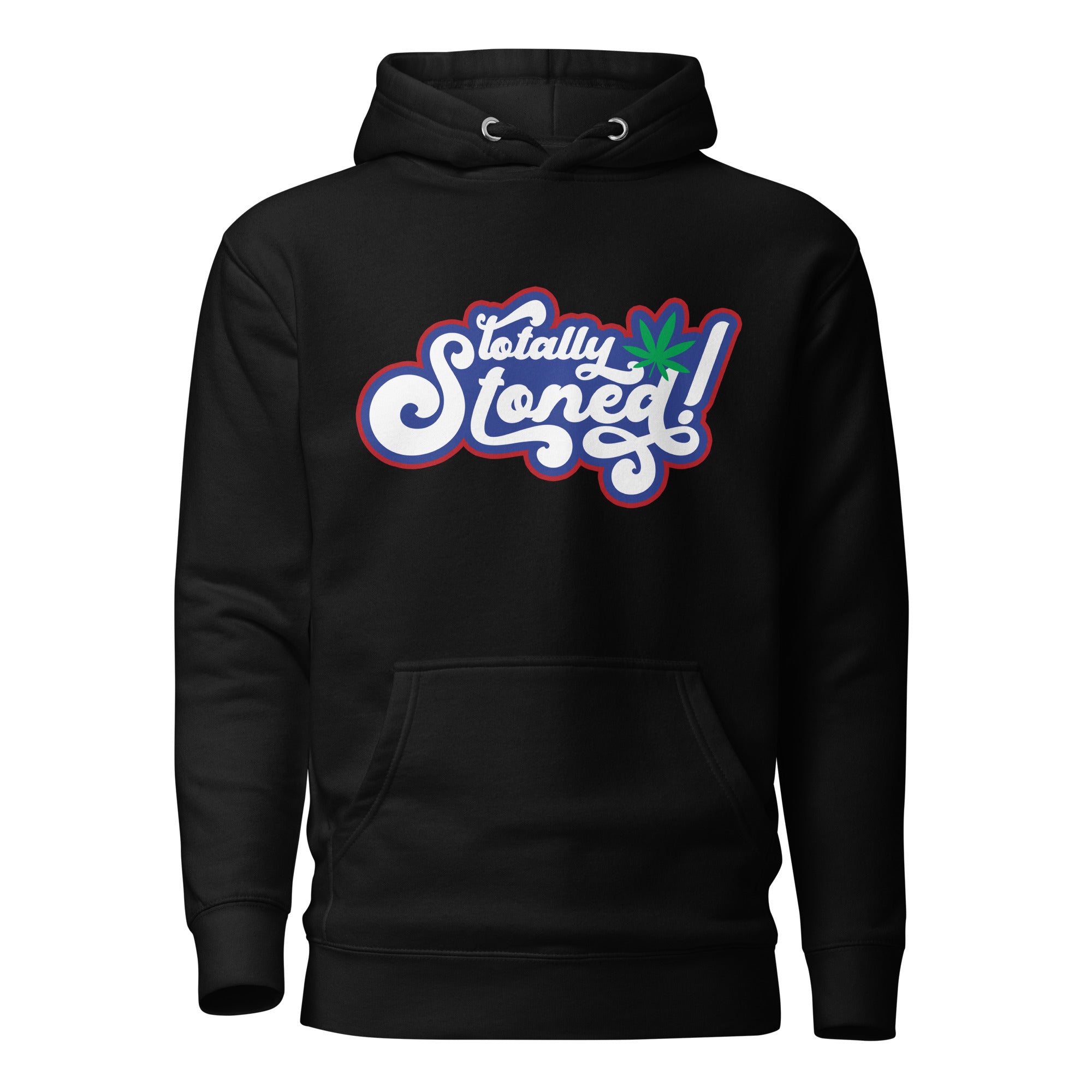 Totally Stoned Retro-Style Weed Hoodie - Vintage Cannabis Apparel for Trendsetters | Magic Leaf Tees