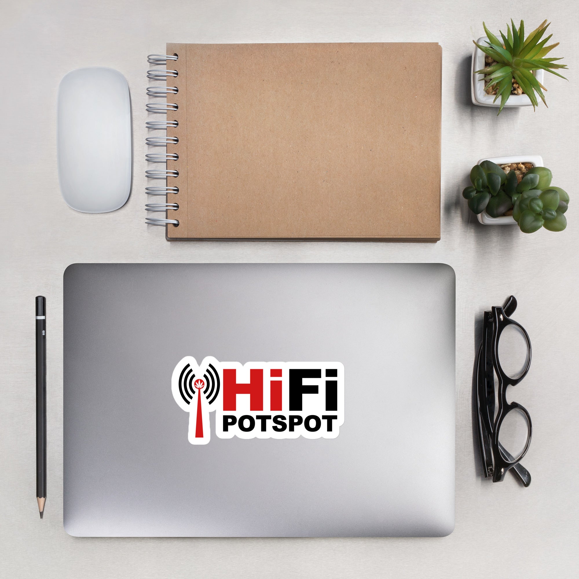 HiFi Pot Spot Vinyl Sticker