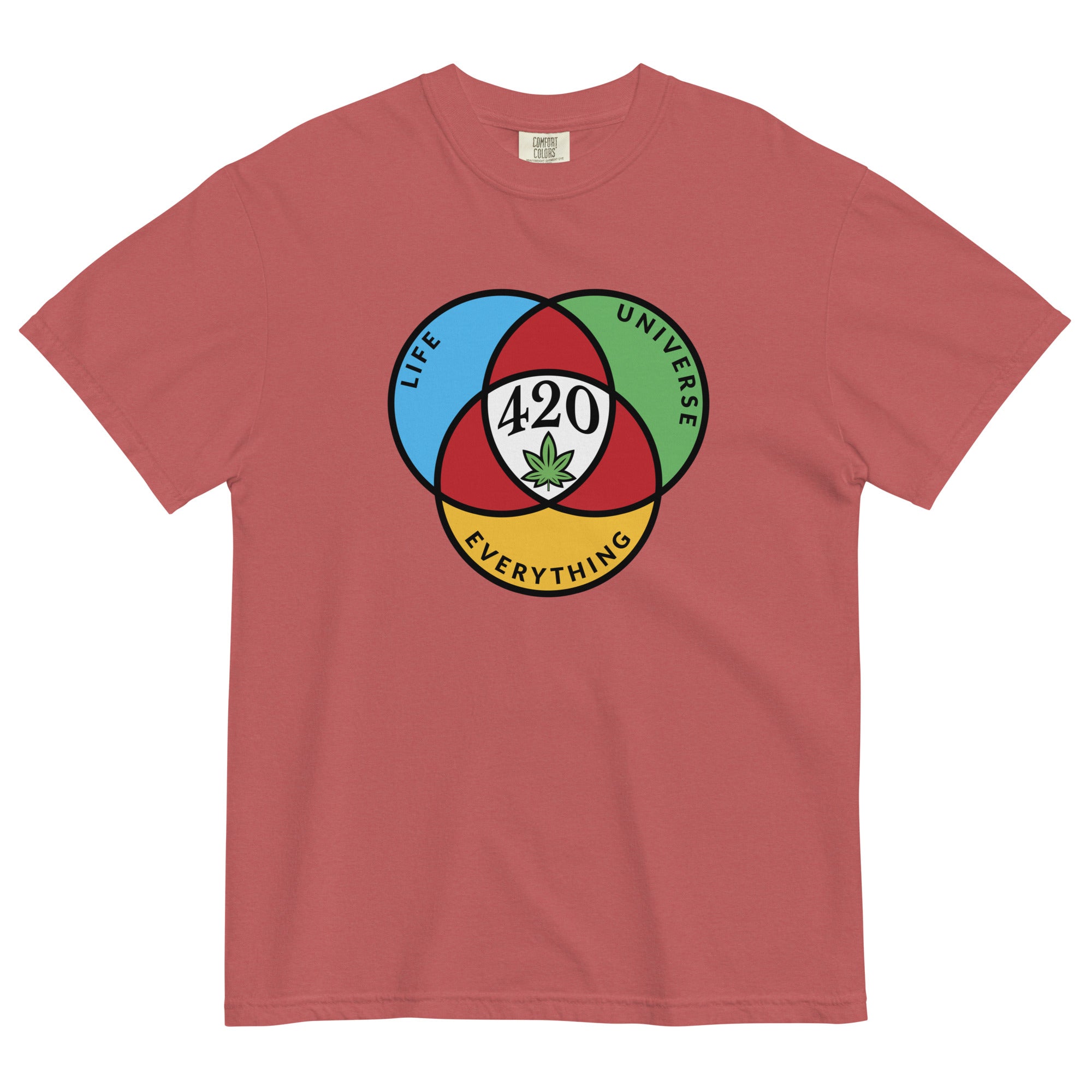 420 Life Universe Everything Tee | Colorful Cannabis Shirt | Vibrant W
