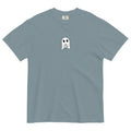 Little Ghost With Bong Garment-Dyed T-Shirt - Magic Leaf Tees