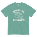 Fried Chicken Funny Weed Garment-Dyed T-Shirt - Magic Leaf Tees