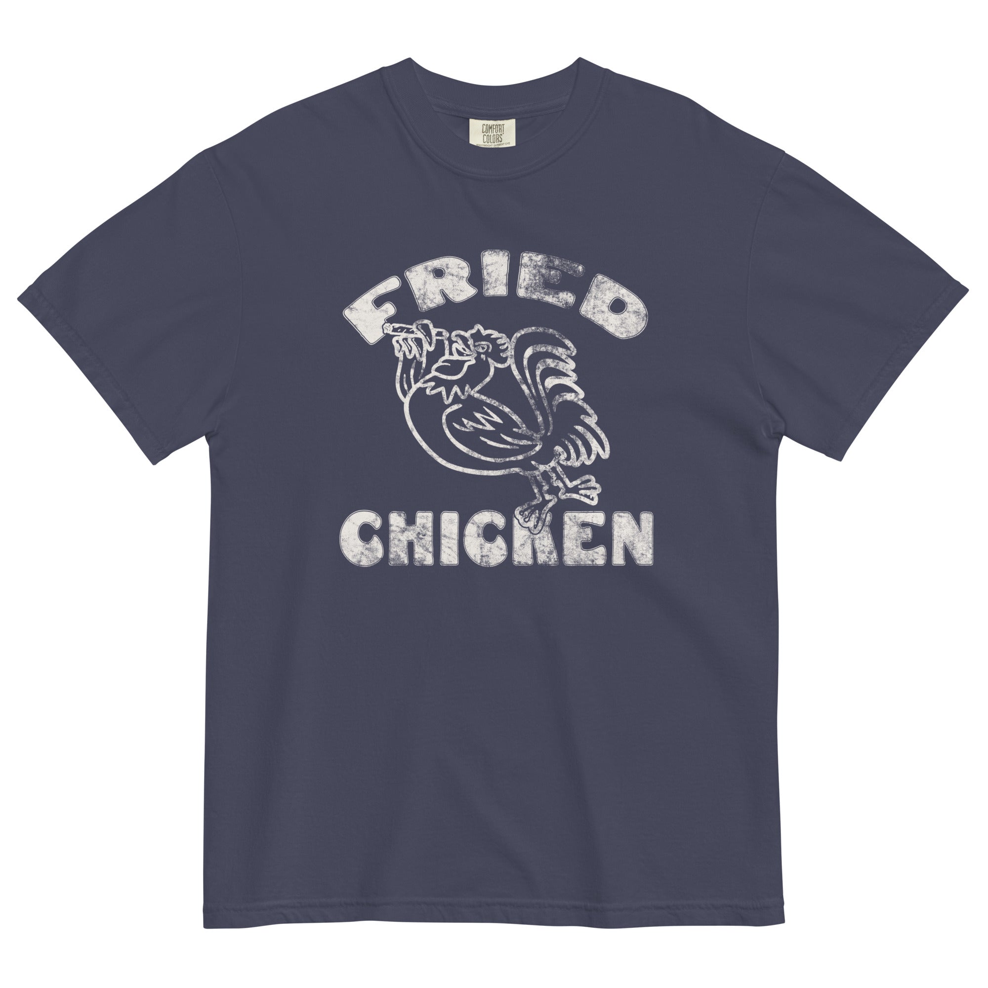 Fried Chicken Funny Weed Garment-Dyed T-Shirt - Magic Leaf Tees