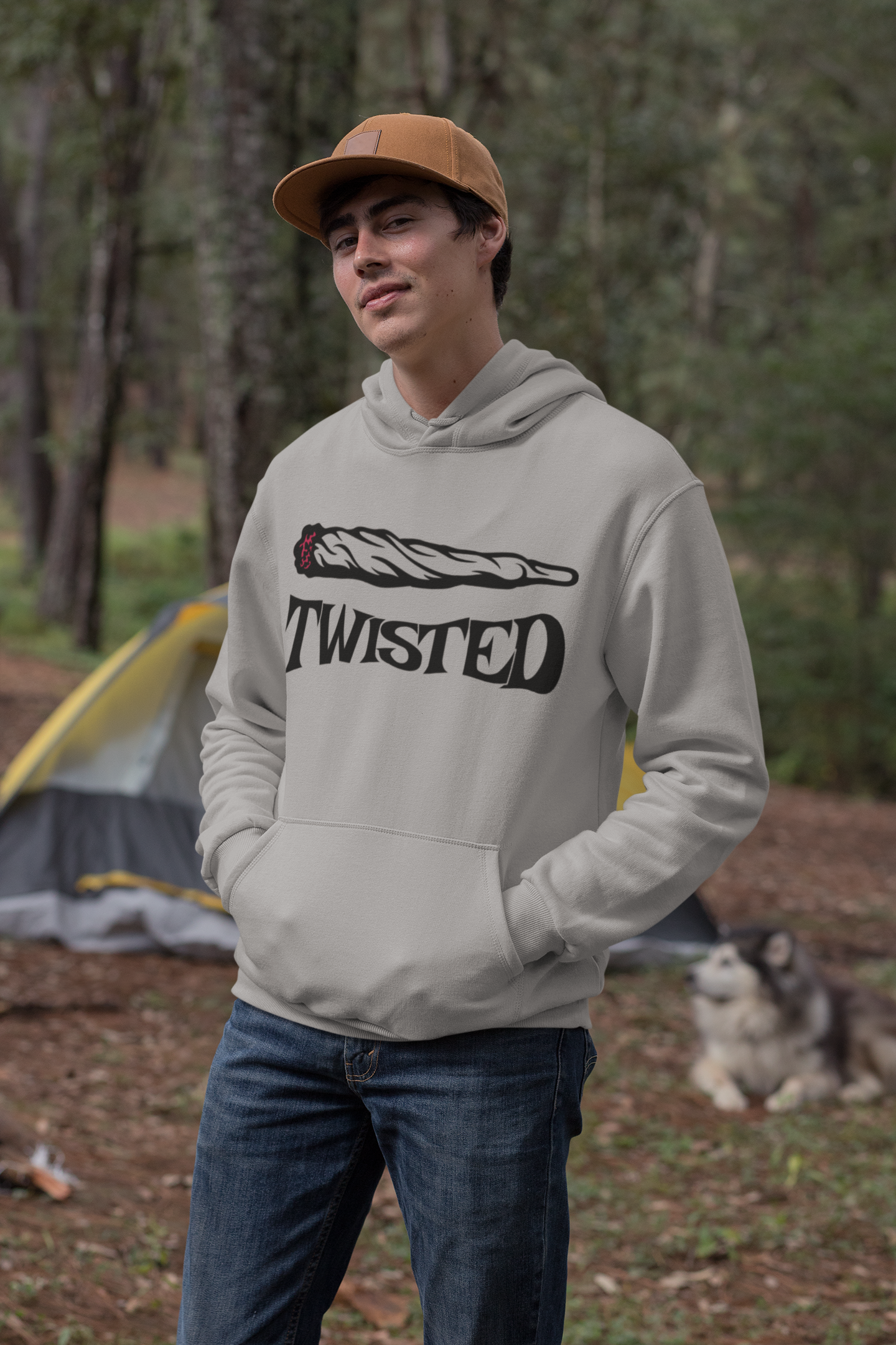 Twisted Weed Hoodie – Lit Cannabis Apparel | Magic Leaf Tees
