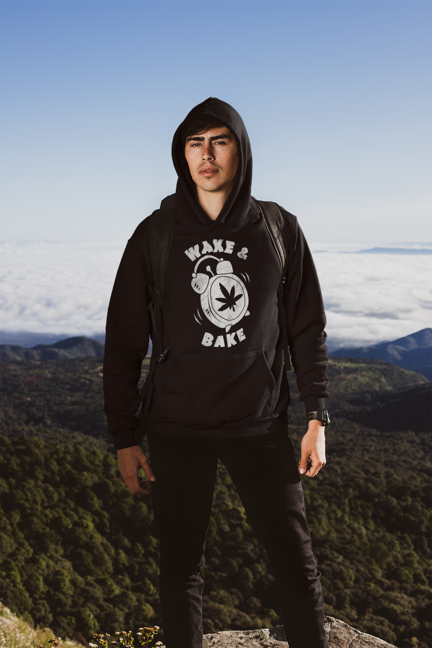 Wake & Bake Weed Hoodie