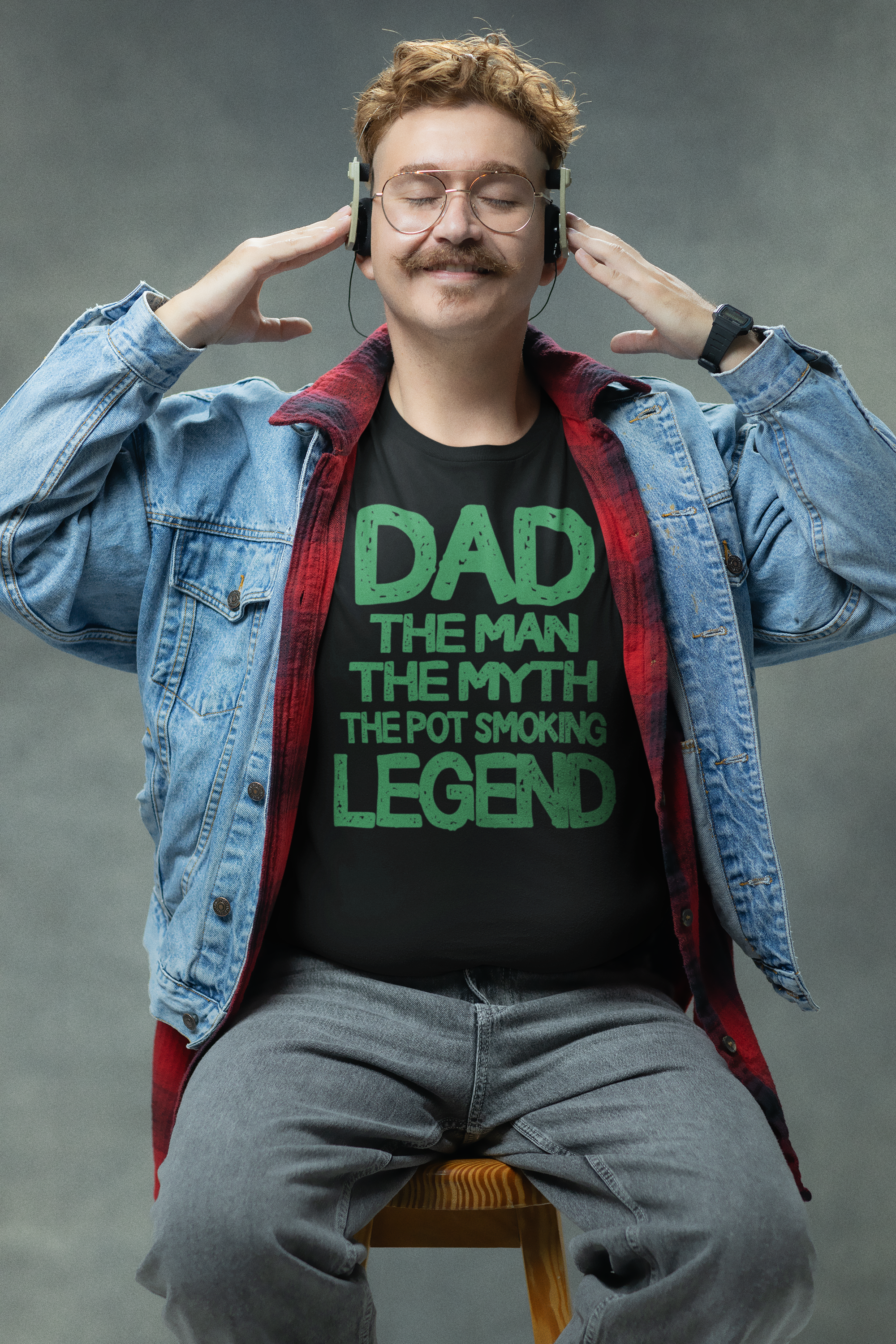 Pot Smoking Legend Dad Shirt