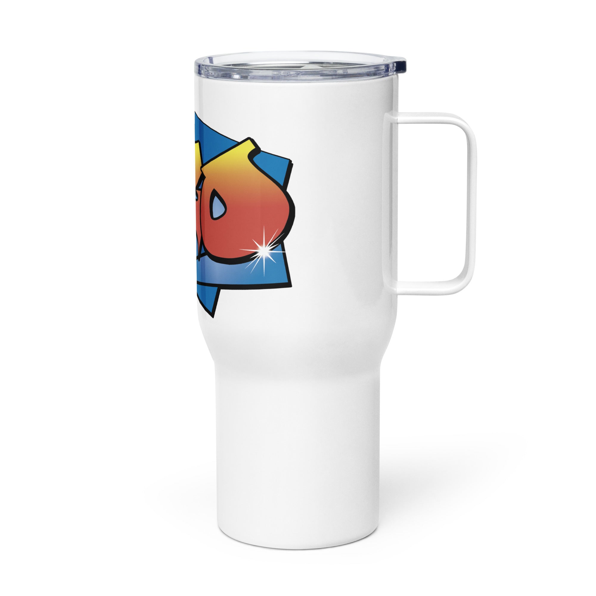 Graffiti Style 420 Travel Mug - Perfect for Stoners | Magic Leaf Tees