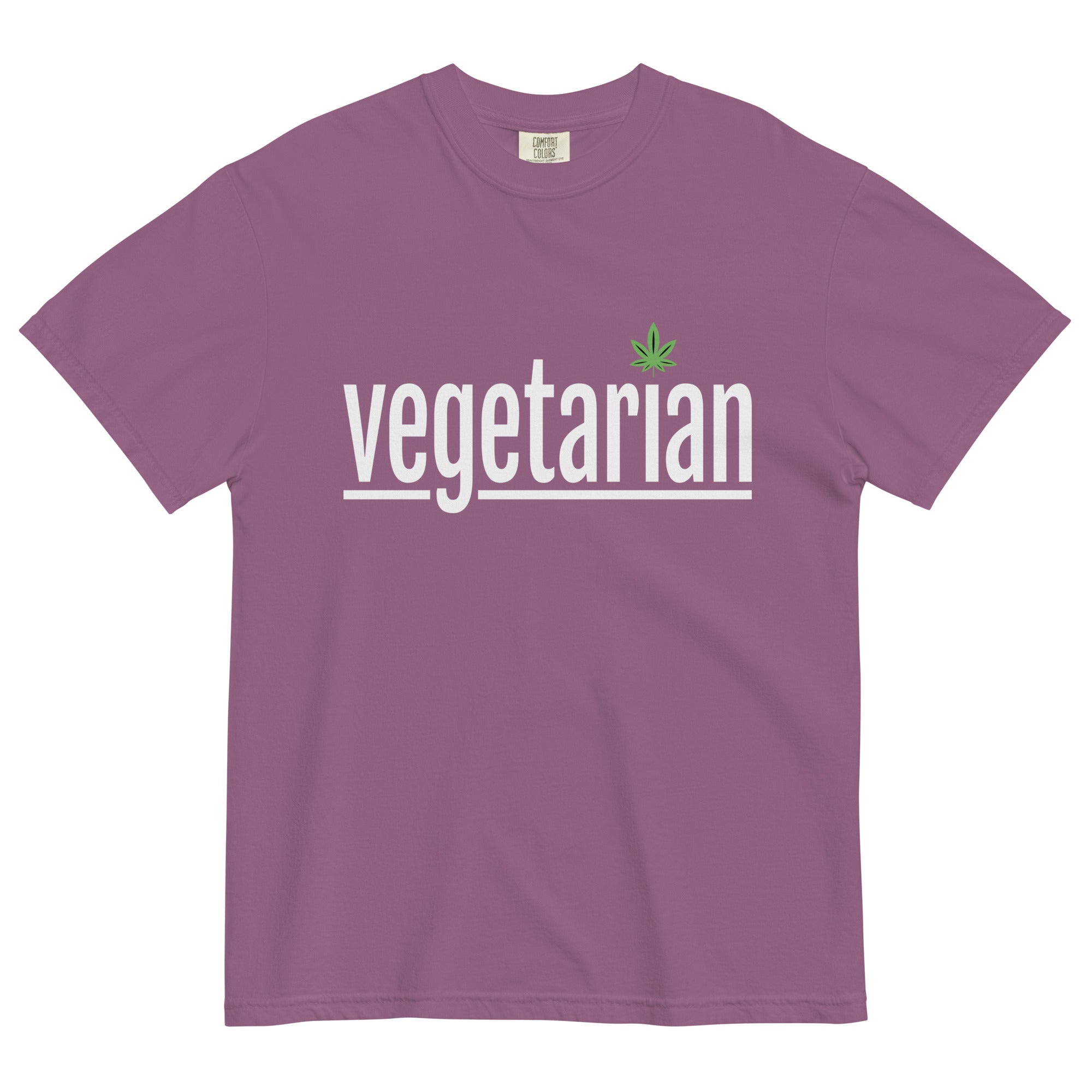 Herbivore & Cannabis Lover T-Shirt: Perfect for Vegetarian Stoners | Magic Leaf Tees