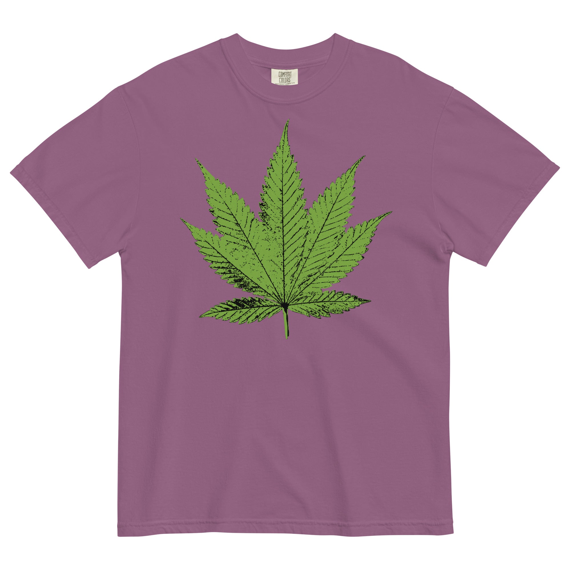 Giant Pot Leaf T-Shirt: Bold Stoner Apparel