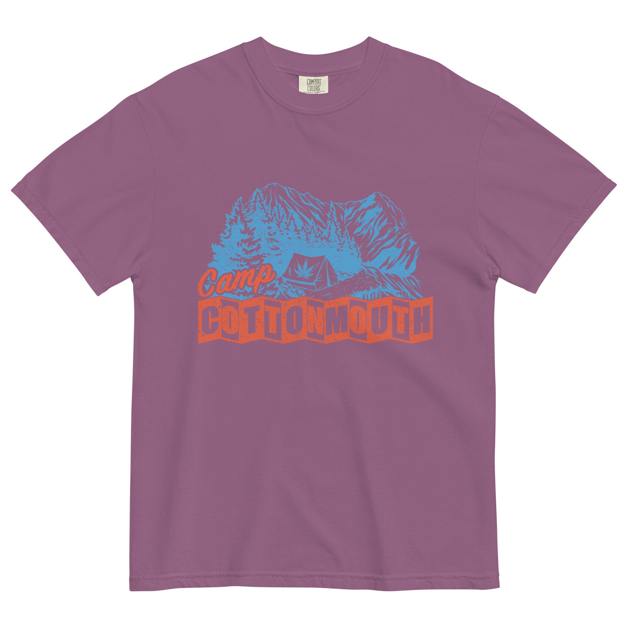 Camp Cottonmouth T-Shirt: Mountain Cabin Stoner Apparel | Magic Leaf Tees