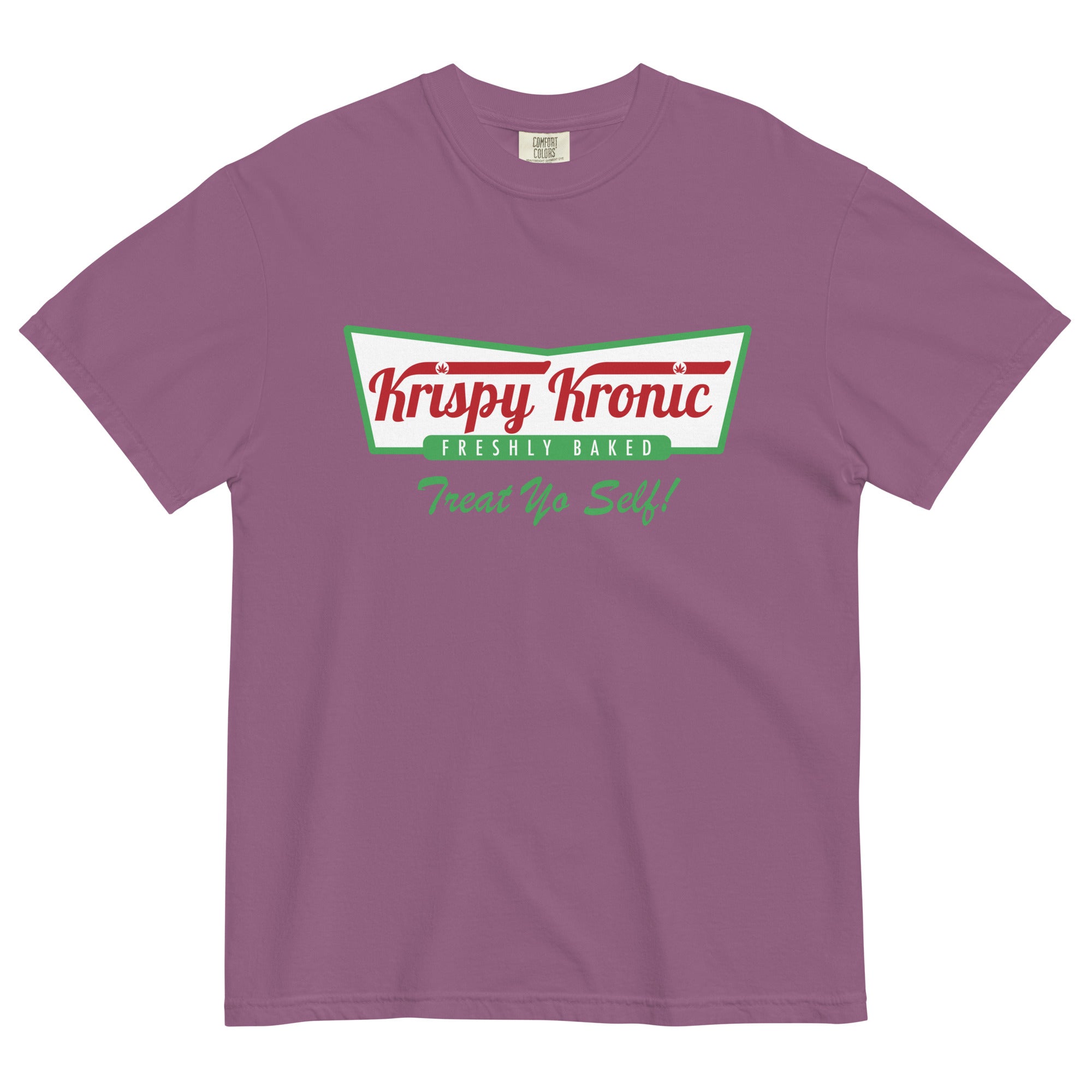 Krispy Kronic Treat Yo' Self T-Shirt – Funny Weed-Themed Apparel for  Cannabis and Doughnut Lovers | Magic Leaf Tees