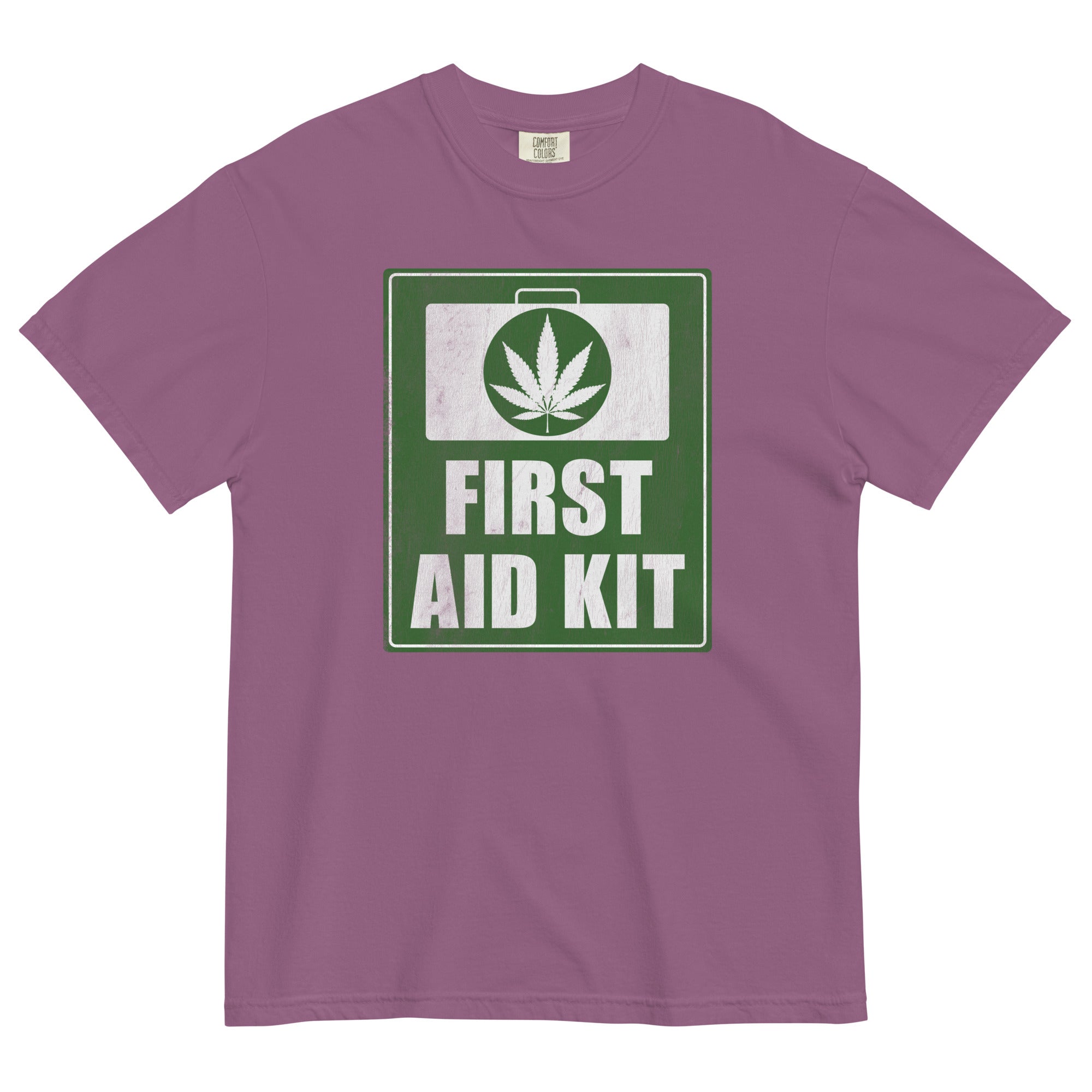 First Aid Kit Funny Medical Marijuana T-Shirt – Perfect Weed Shirt for Cannabis Patients | Magic Leaf Tees