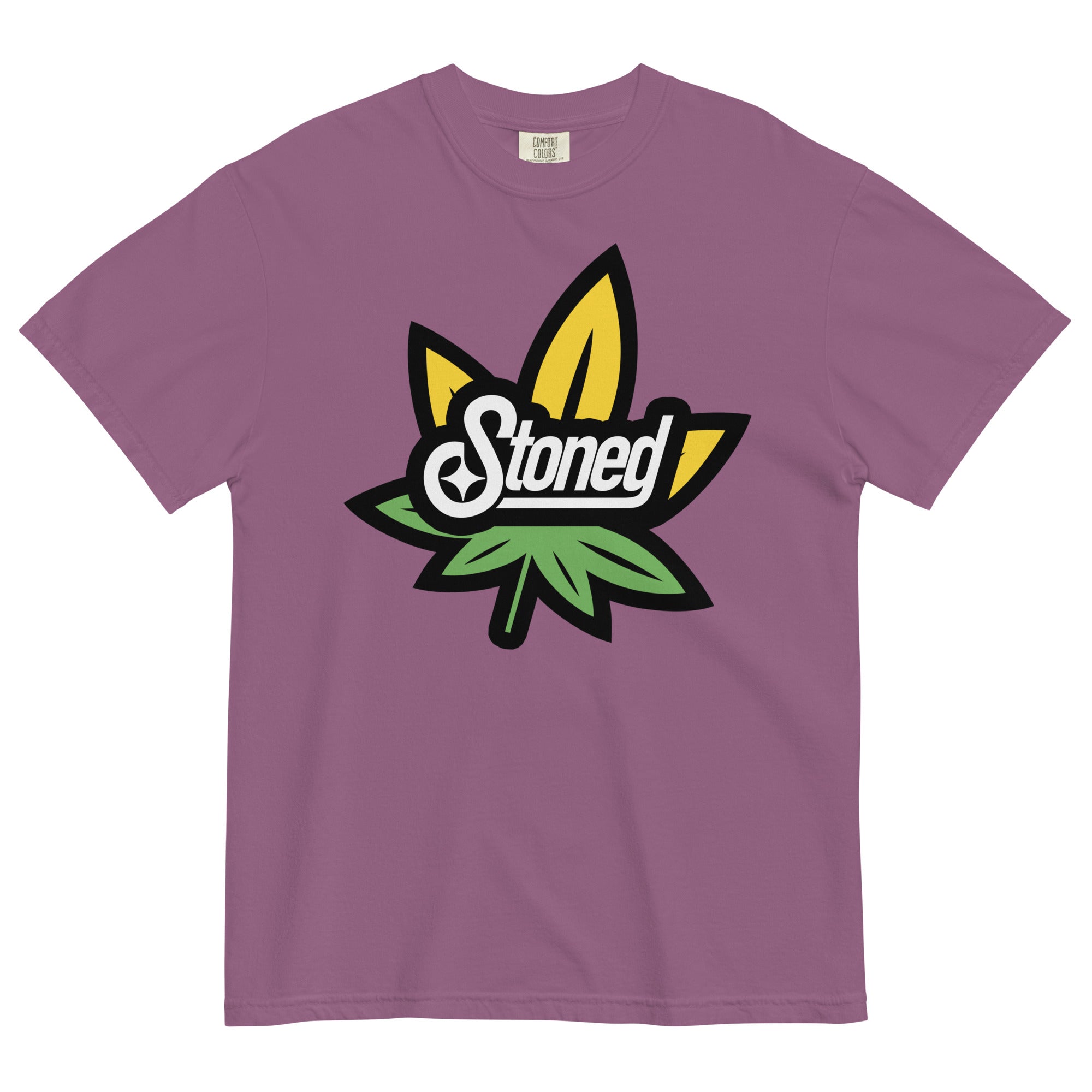 Stoned Weed Soda Logo T-Shirt – Trendy Cannabis Apparel for Weed Lovers | Magic Leaf Tees