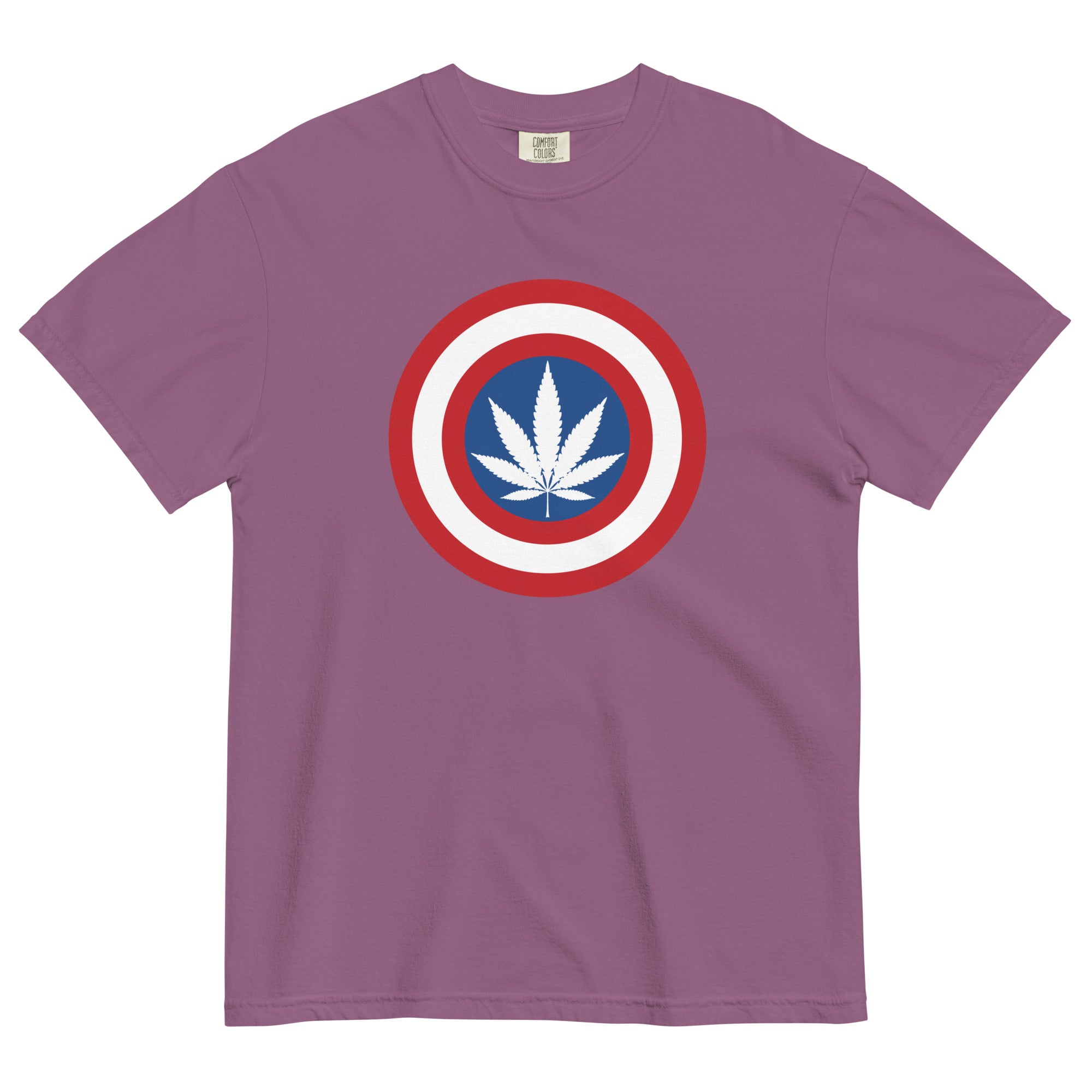 "Kaptain Kronic" Funny Weed Superhero T-Shirt – Magic Leaf Tees