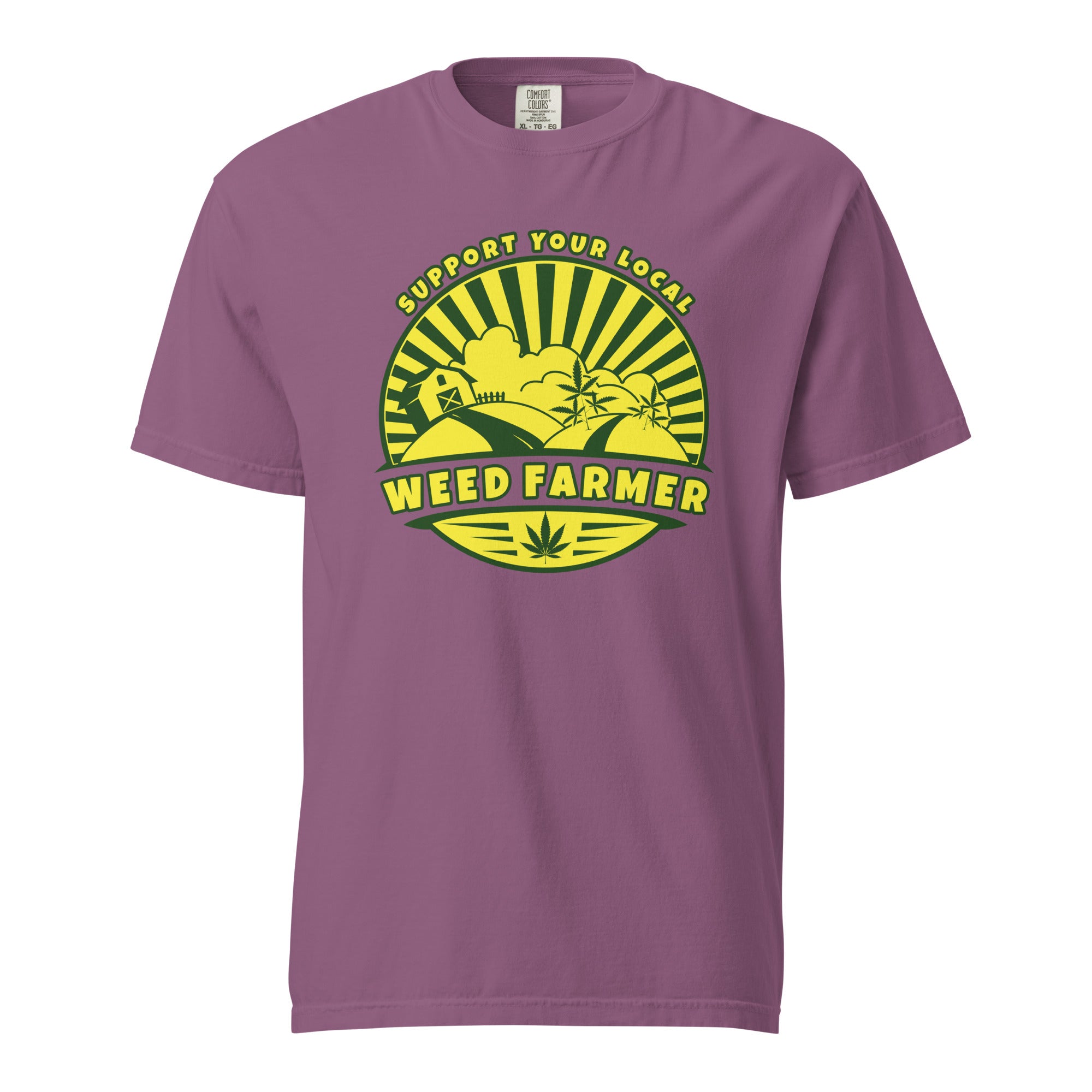 Support Your Local Weed Farmer T-Shirt – Cannabis Lifestyle Apparel | Magic Leaf Tees