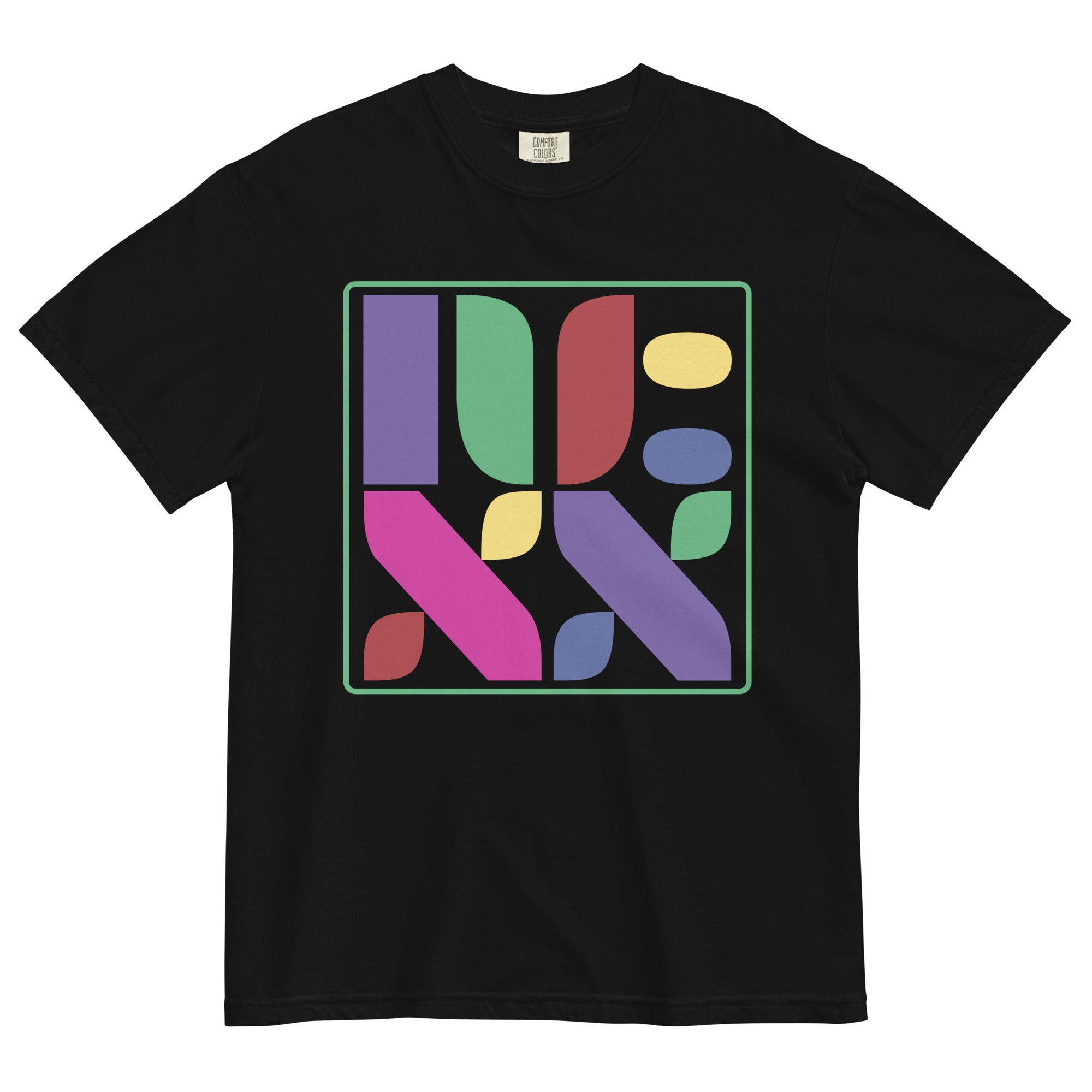 Pop Art Style 420 Tee | Vibrant Roman Numeral Cannabis Shirt | Trendy Weed Fashion | Magic Leaf Tees