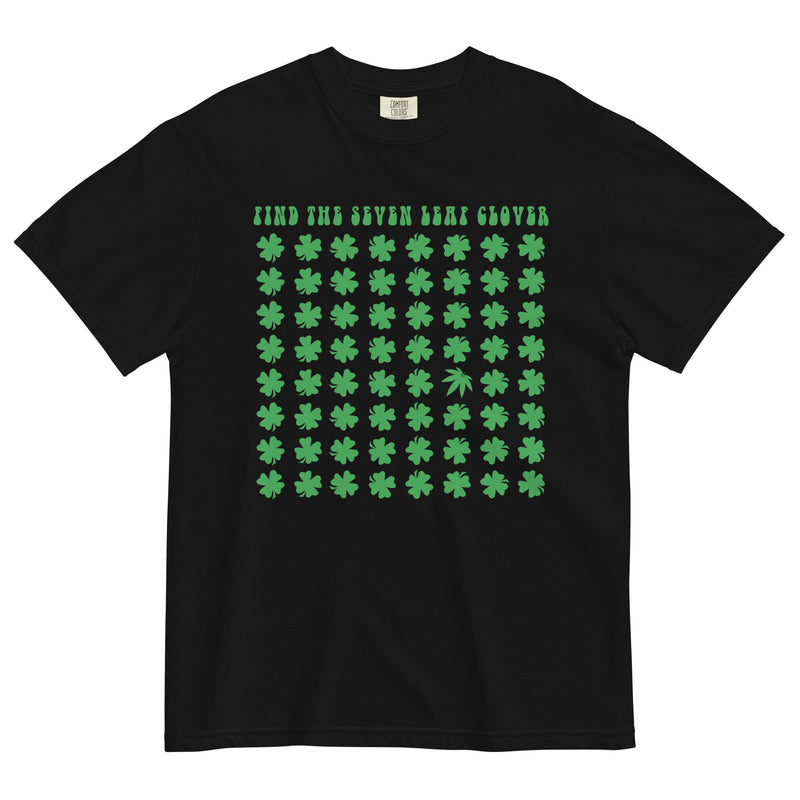 High Times and Seven Leaf Clovers Tee | Funny St. Patrick's Day Weed Shirt | Cannabis Luck Humor | Magic Leaf Tees