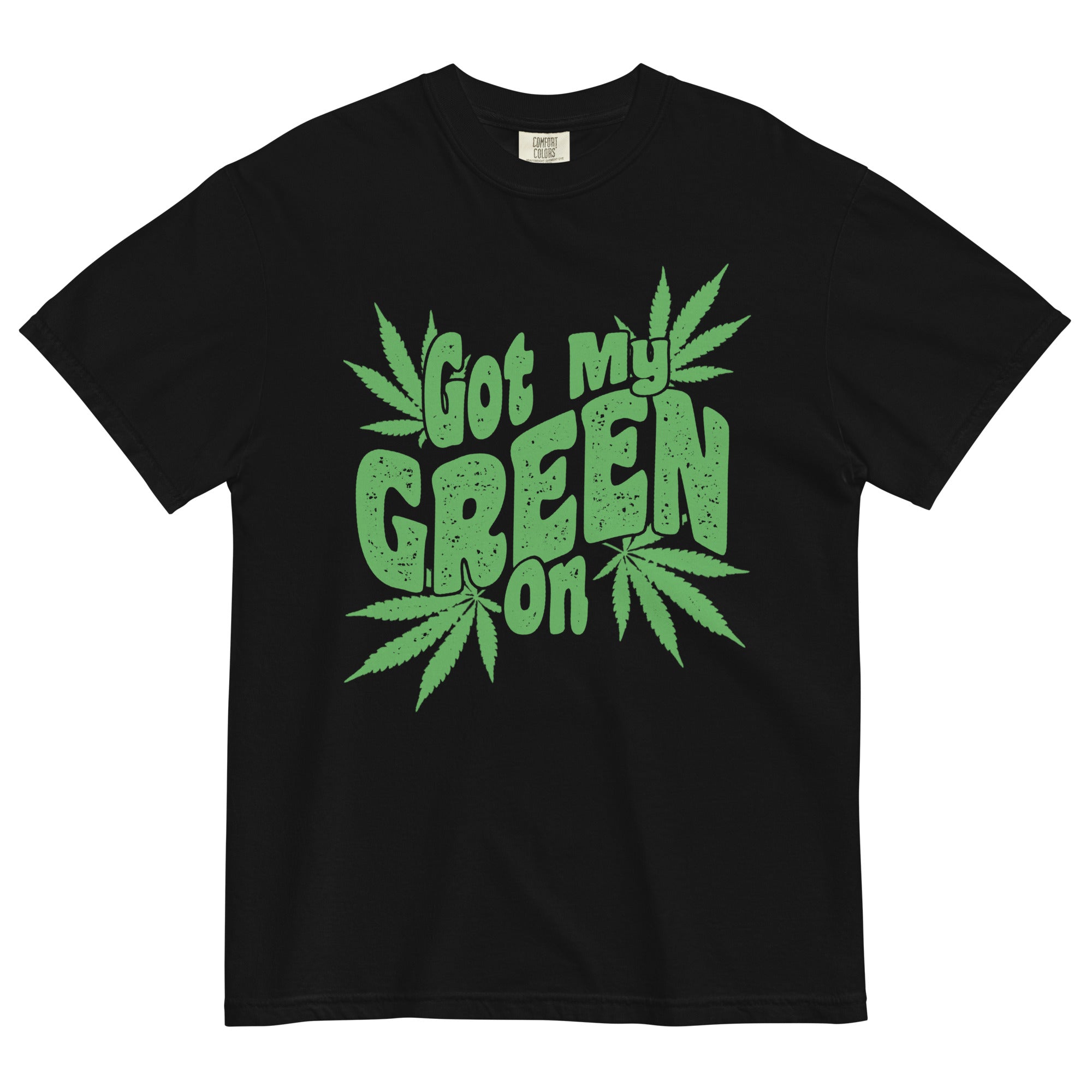 I Got My Green On Tee | St. Patrick's Day Weed Shirt | Herbal Celebration Fashion | Magic Leaf Tees