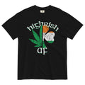 Highrish AF Tee | St. Patrick's Day Weed Shirt | Herbal Irish Swagger | Magic Leaf Tees