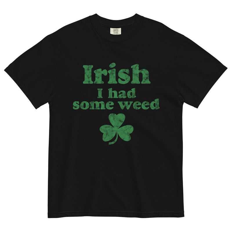 Irish I Had Some Weed Tee | St. Patrick's Day Cannabis Shirt | Weed Humor T-Shirt | Magic Leaf Tees