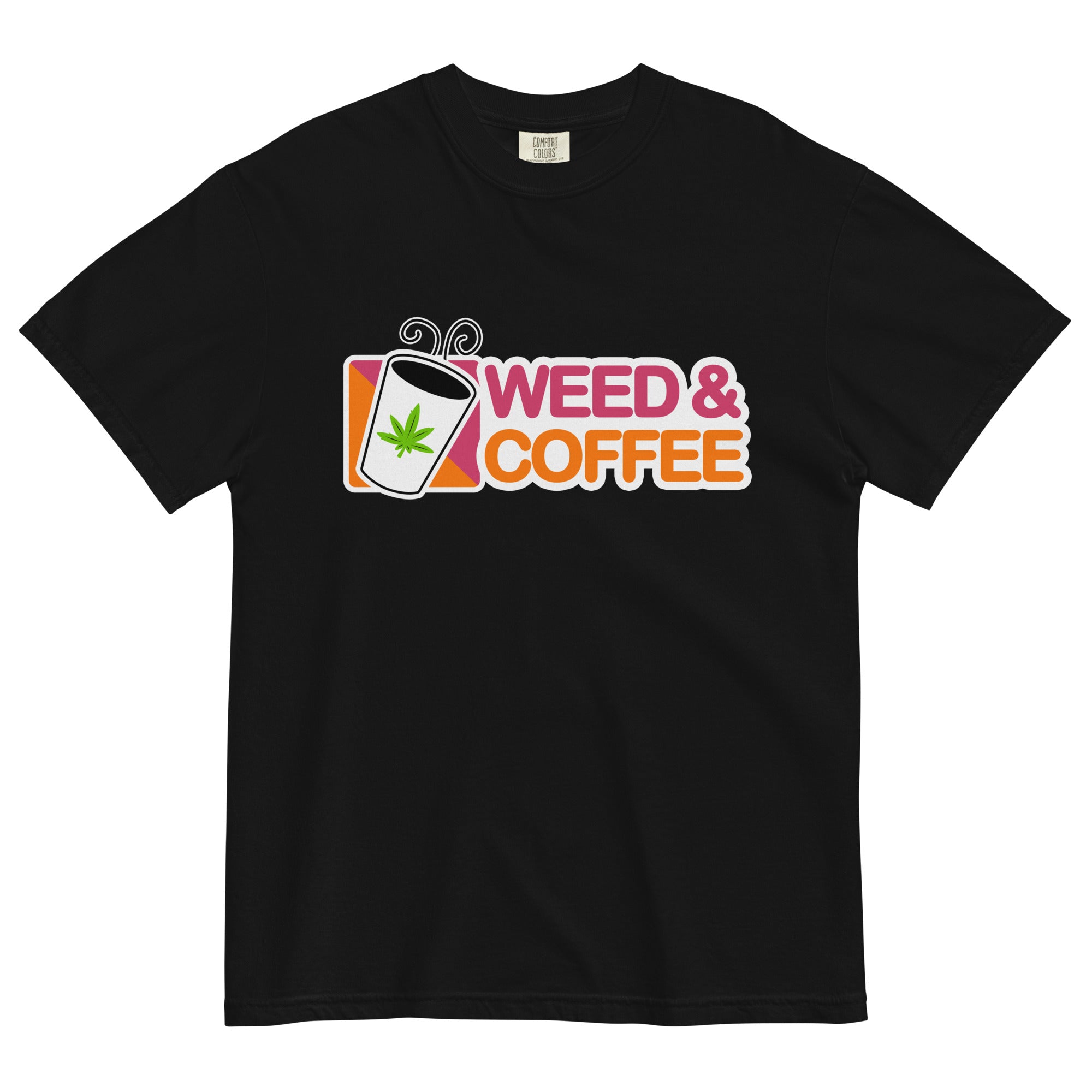 Weed & Coffee T-Shirt: Perfect Blend of Cannabis and Caffeine | Magic Leaf Tees