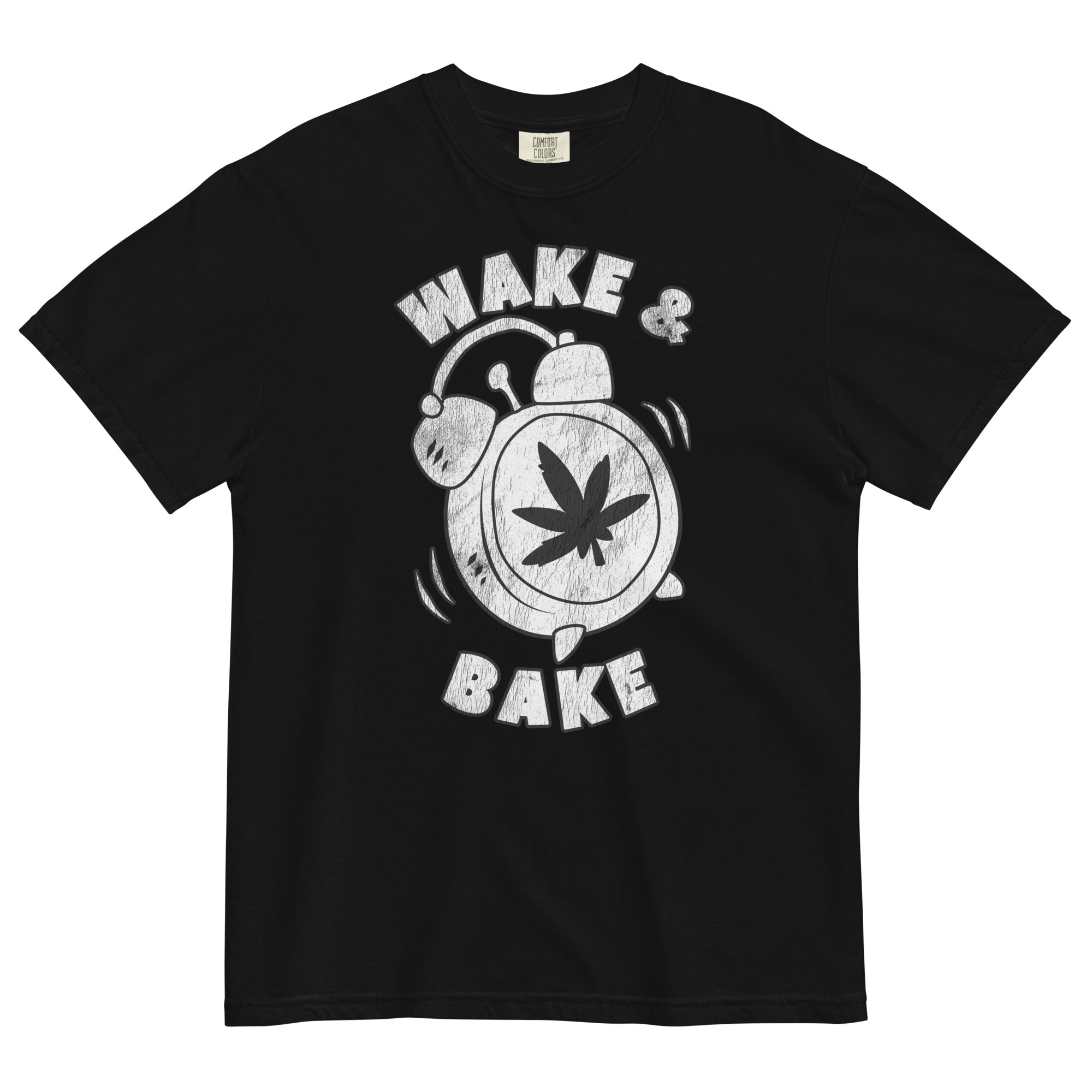 Wake & Bake Funny Weed T-Shirt – Perfect Cannabis Shirt for Marijuana Smokers | Magic Leaf Tees