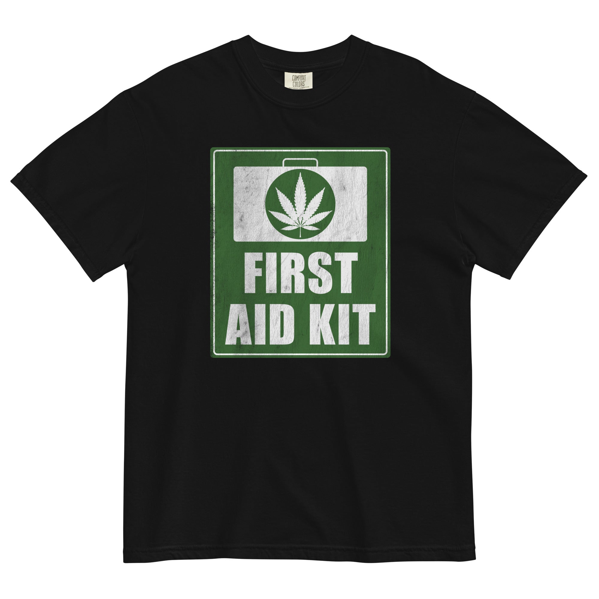 First Aid Kit Funny Medical Marijuana T-Shirt – Perfect Weed Shirt for Cannabis Patients | Magic Leaf Tees