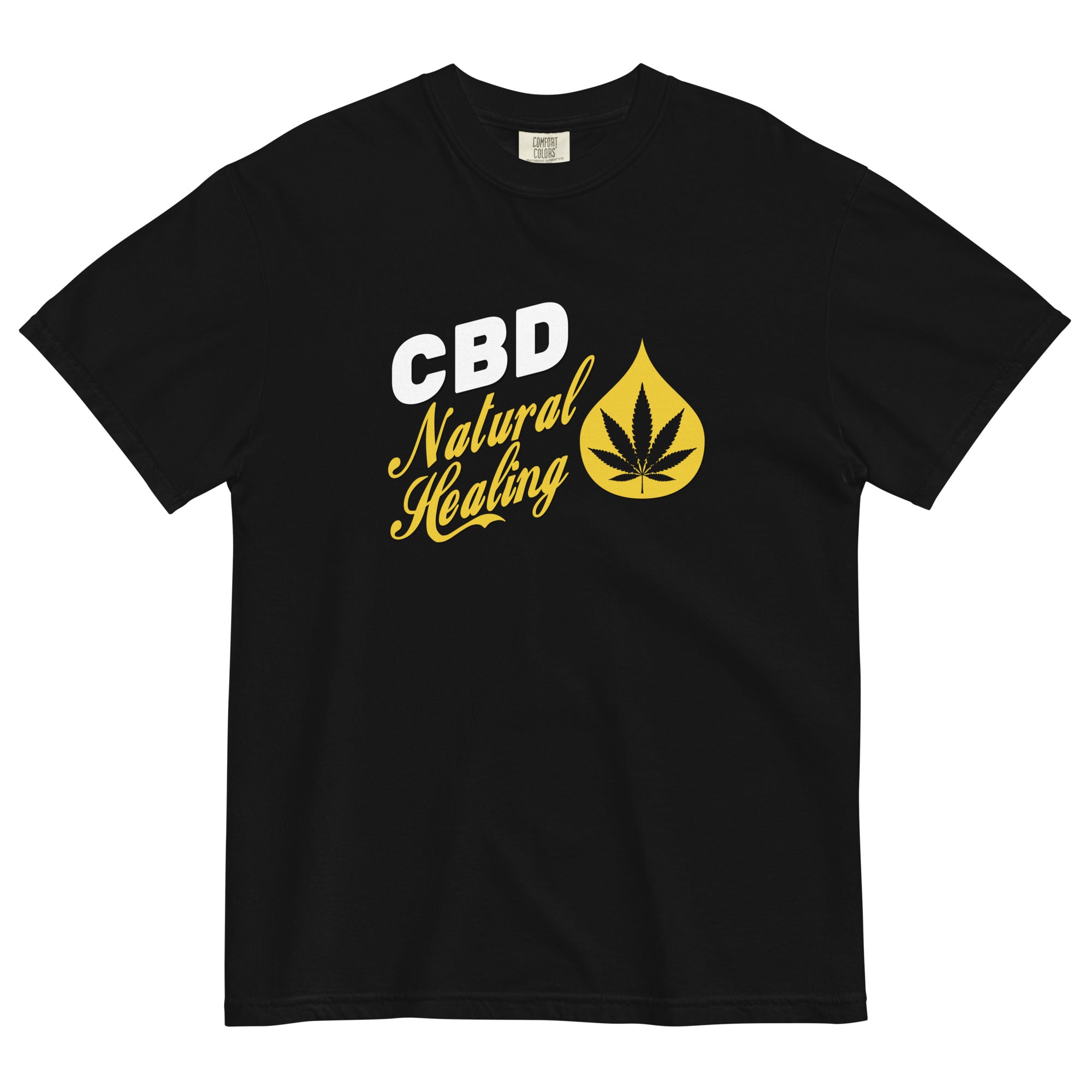 CBD Natural Healing T-Shirt - Comfort & Style for Medical Marijuana and CBD Users | Magic Leaf Tees